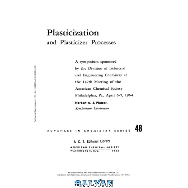 Plasticization and Plasticizer Processes