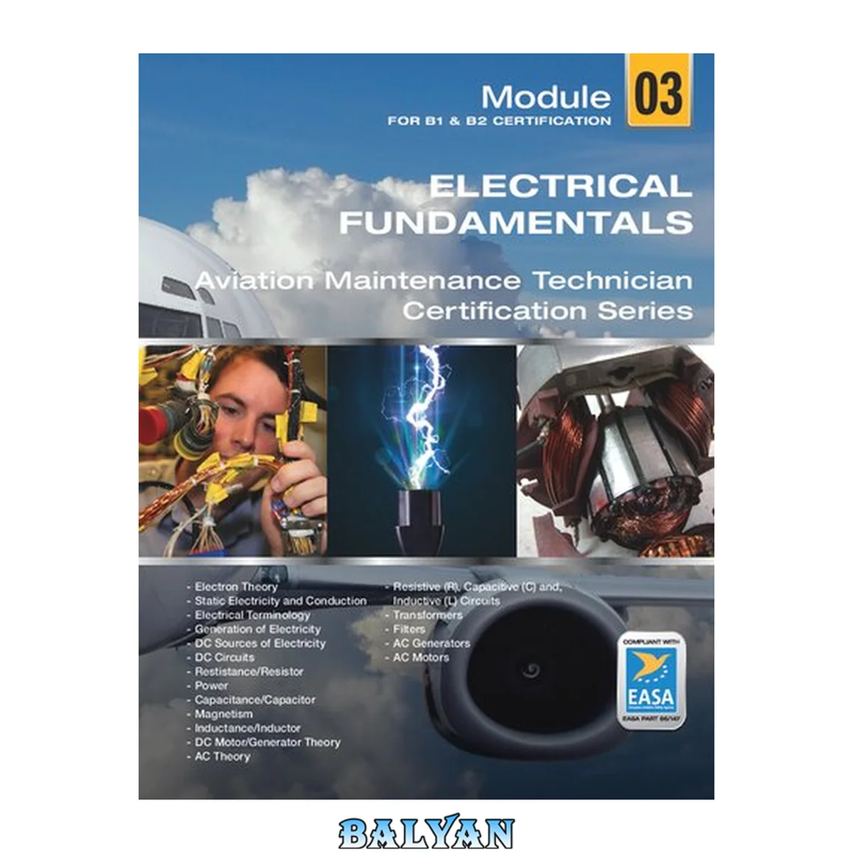 جلد کتاب EASA Module 3 - Electrical Fundamentals - Aircraft Maintenance Technician Certification Series