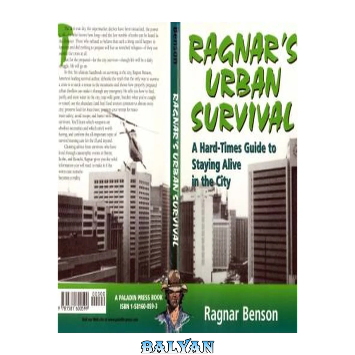 جلد کتاب Ragnar's Urban survival : a hard-times guide to staying alive in the city
