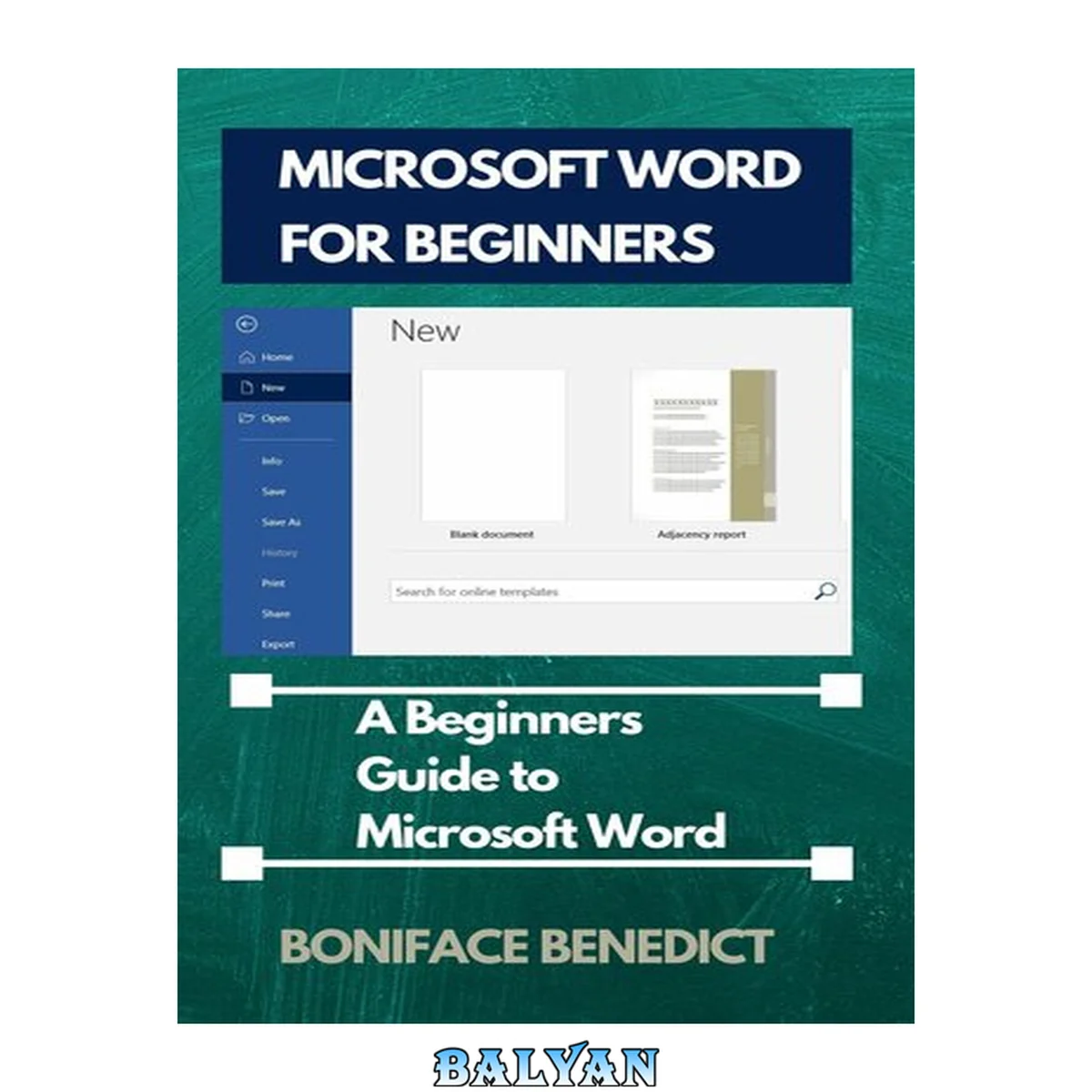 جلد کتاب MICROSOFT WORD FOR DUMMIES : A Beginners Guide to Microsoft Word
