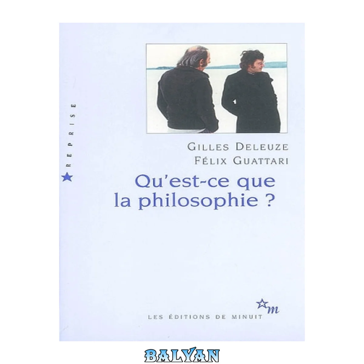جلد کتاب Qu'est-ce que la philosophie ?