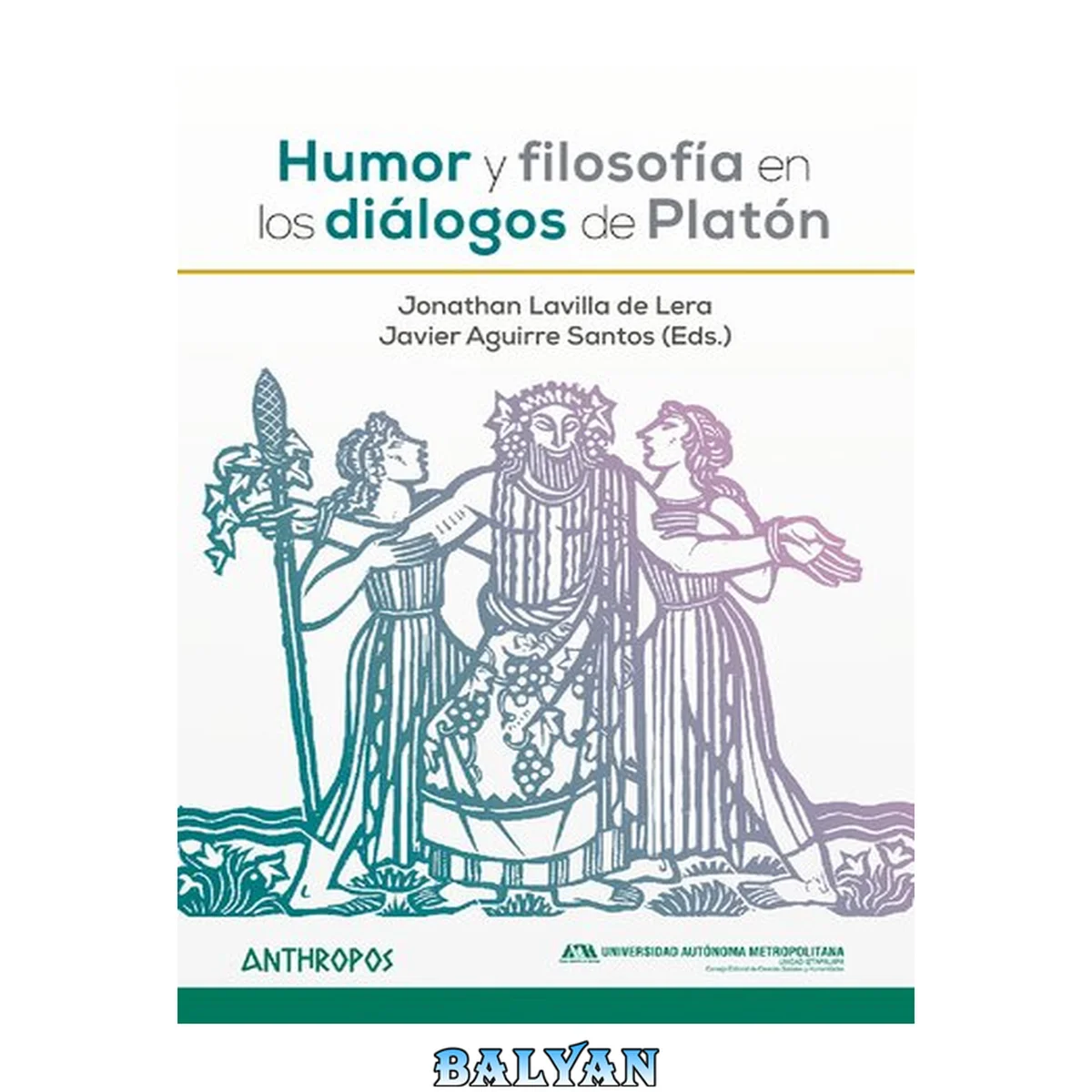 جلد کتاب Humor y filosofía en los Díalogos de Platón
