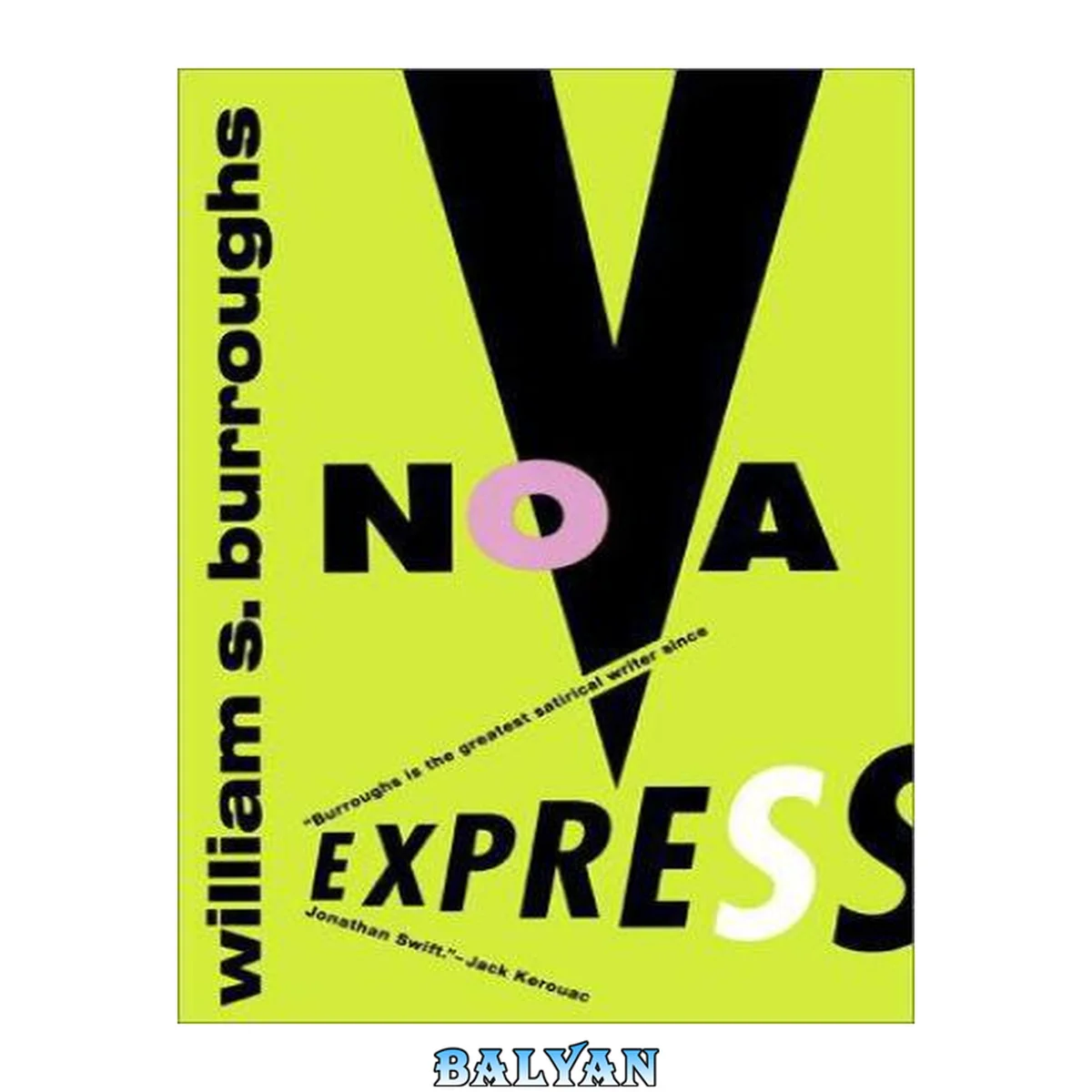 جلد کتاب Nova Express