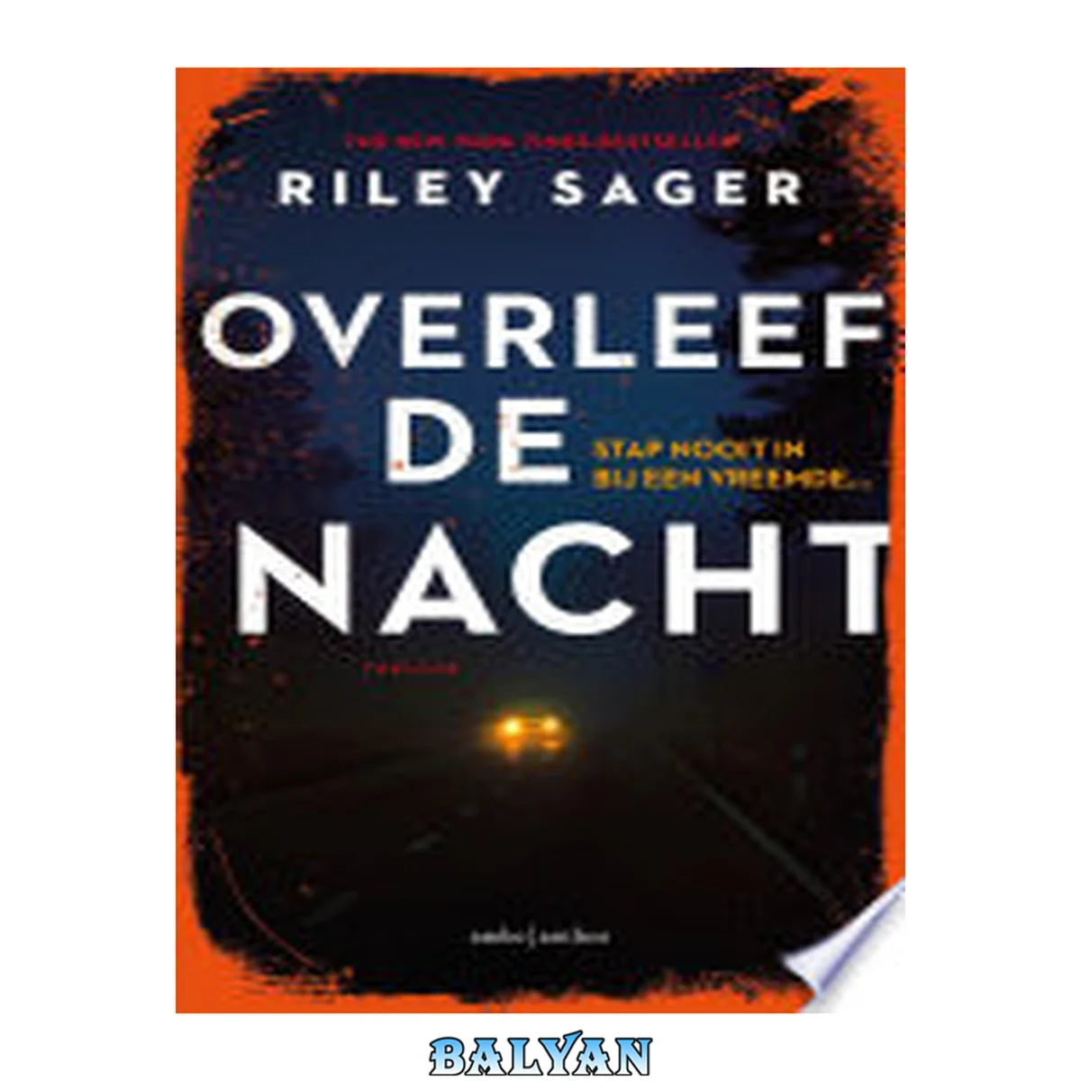 جلد کتاب Overleef de nacht
