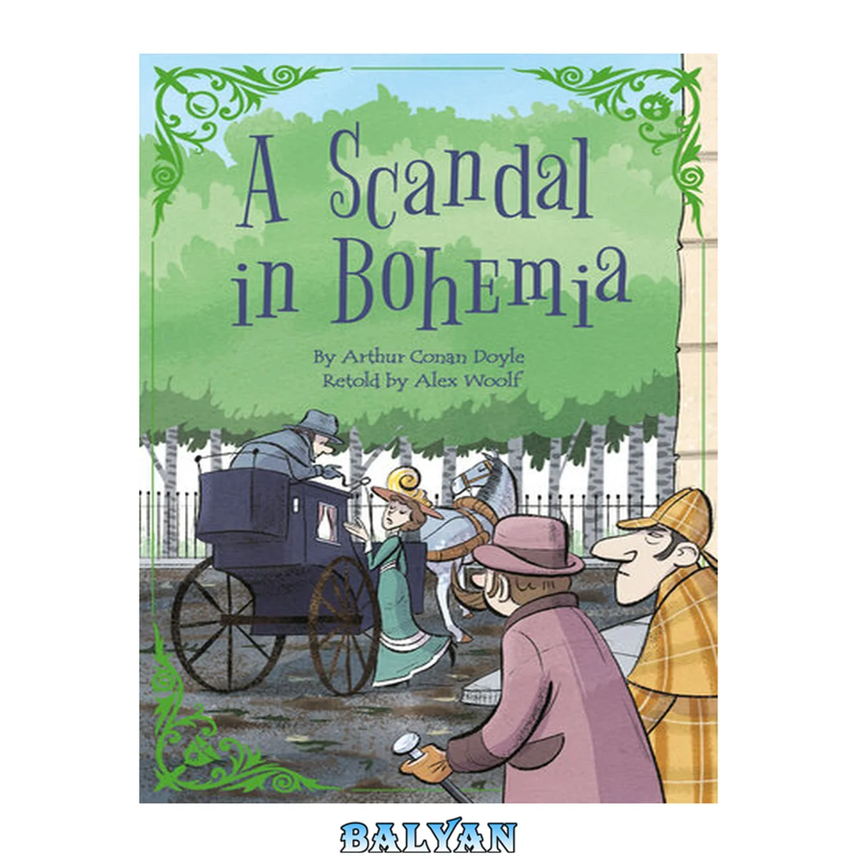 جلد کتاب Sherlock Holmes: A Scandal in Bohemia