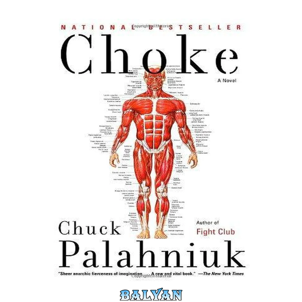 جلد کتاب Choke