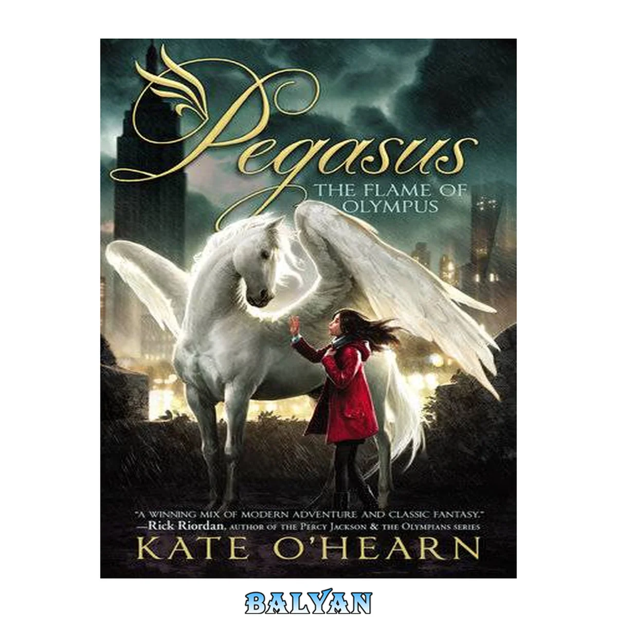 جلد کتاب The flame of olympus Pegasus series, book 1