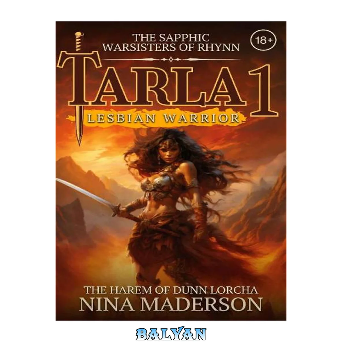 جلد کتاب The Harem Of Dunn Lorcha: A Steamy FFFF Lesbian Fantasy Adventure
