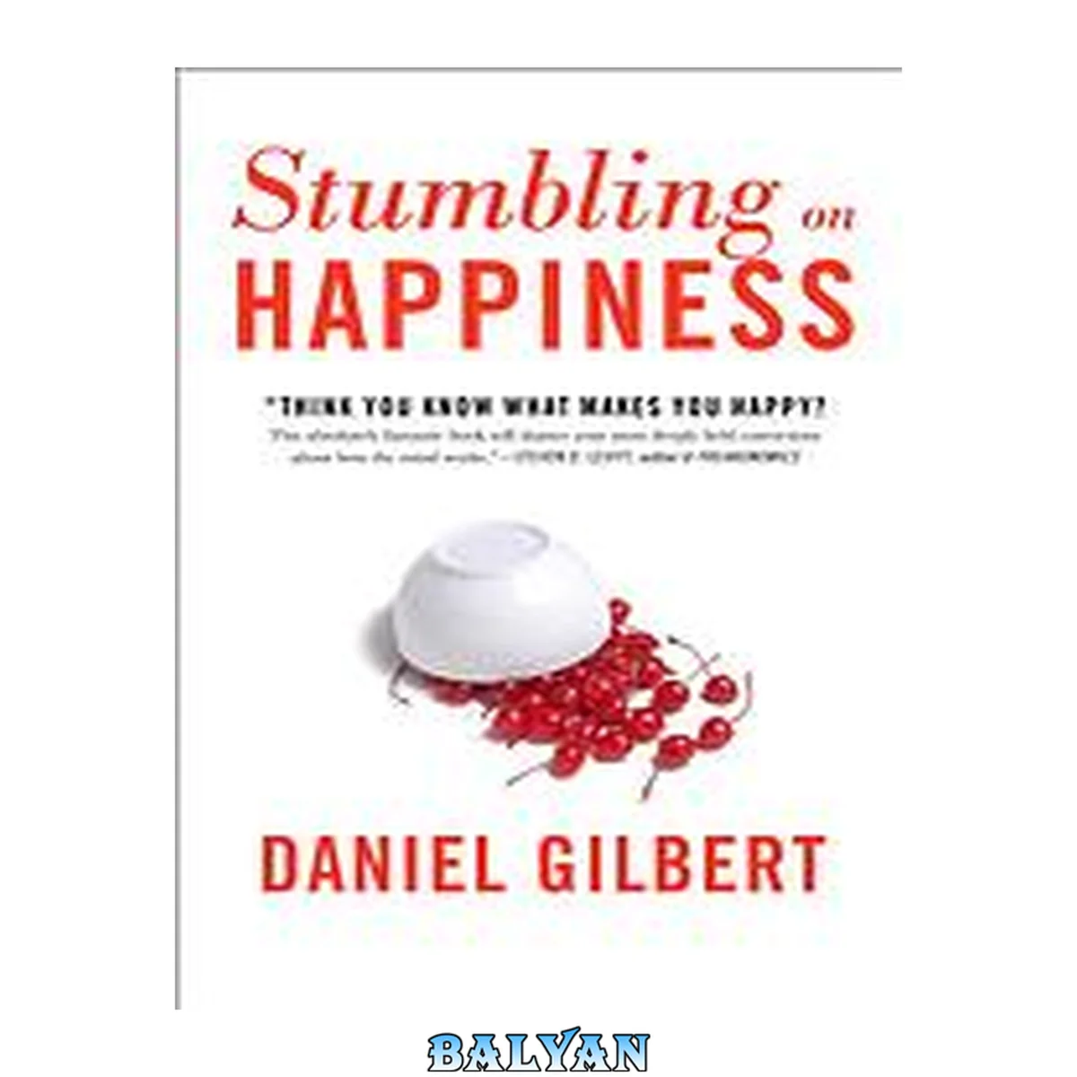 جلد کتاب Stumbling on Happiness