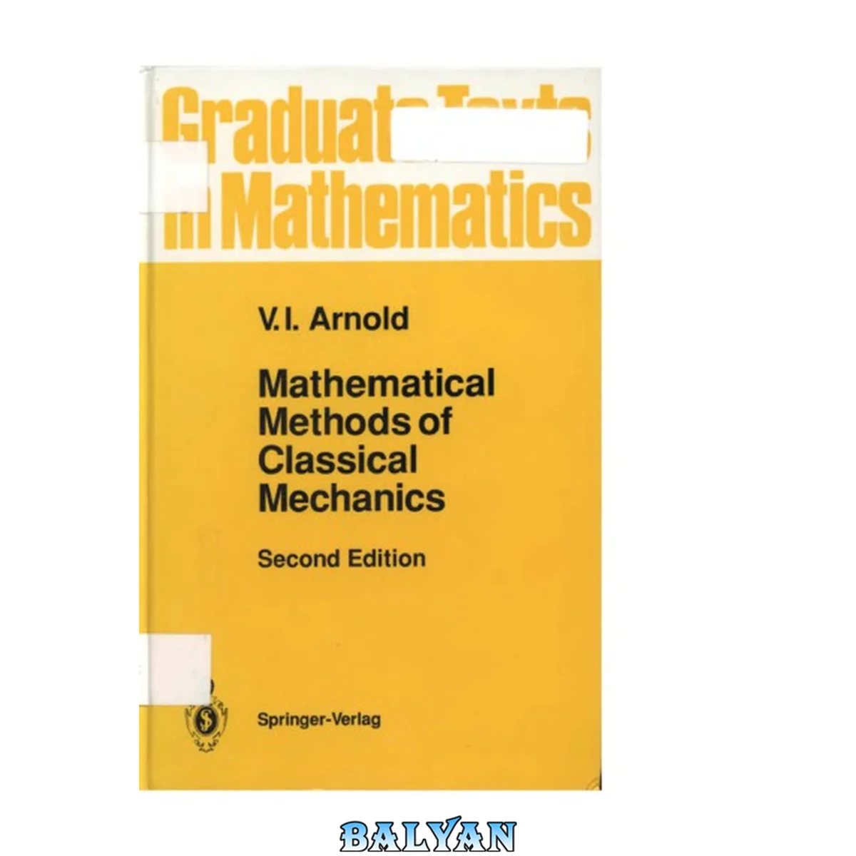 جلد کتاب Mathematical Methods of Classical Mechanics,