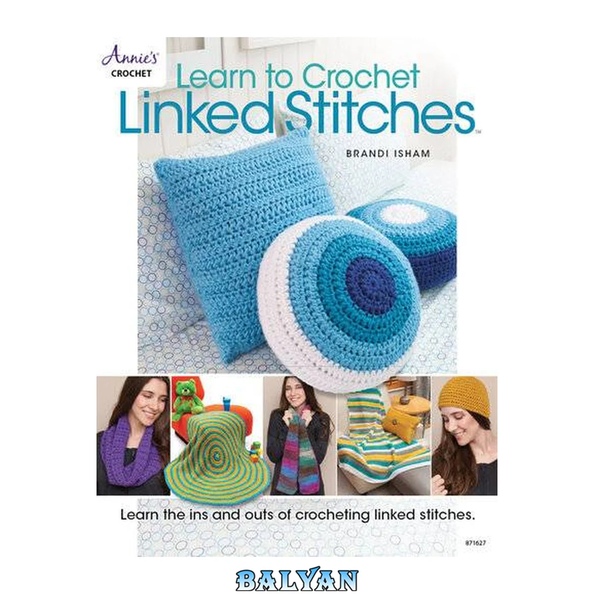 جلد کتاب Annie's Crochet • Learn to Crochet Linked Stitches