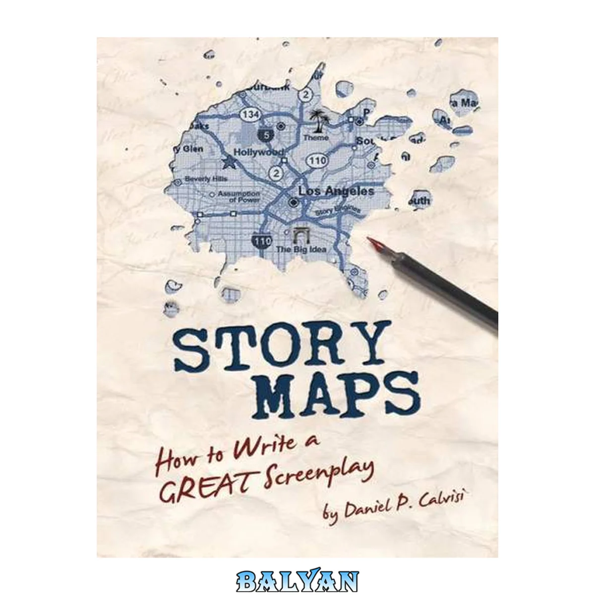 جلد کتاب Story Maps: How to Write a GREAT Screenplay