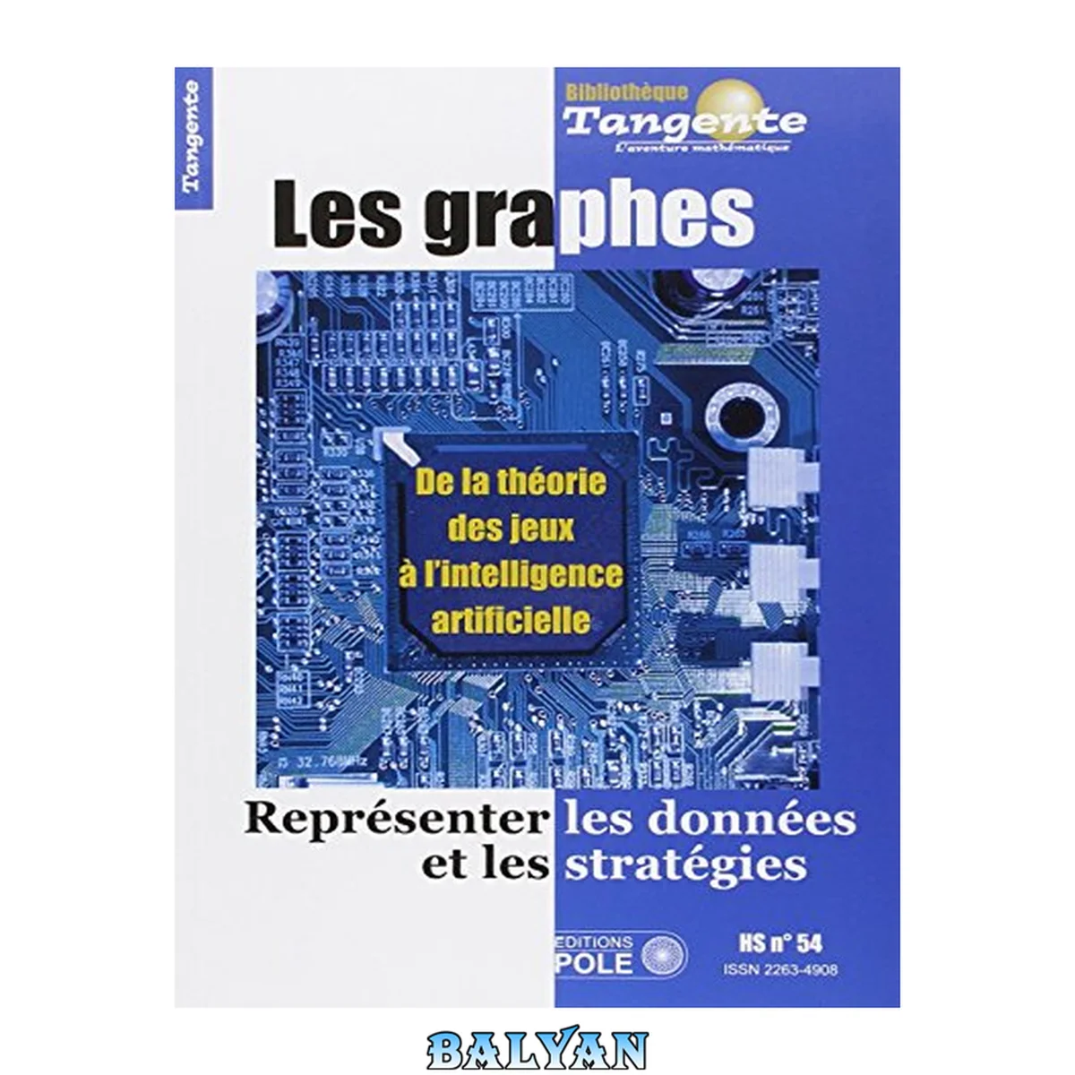 جلد کتاب <<Les>> graphes représenter les données et les stratégies