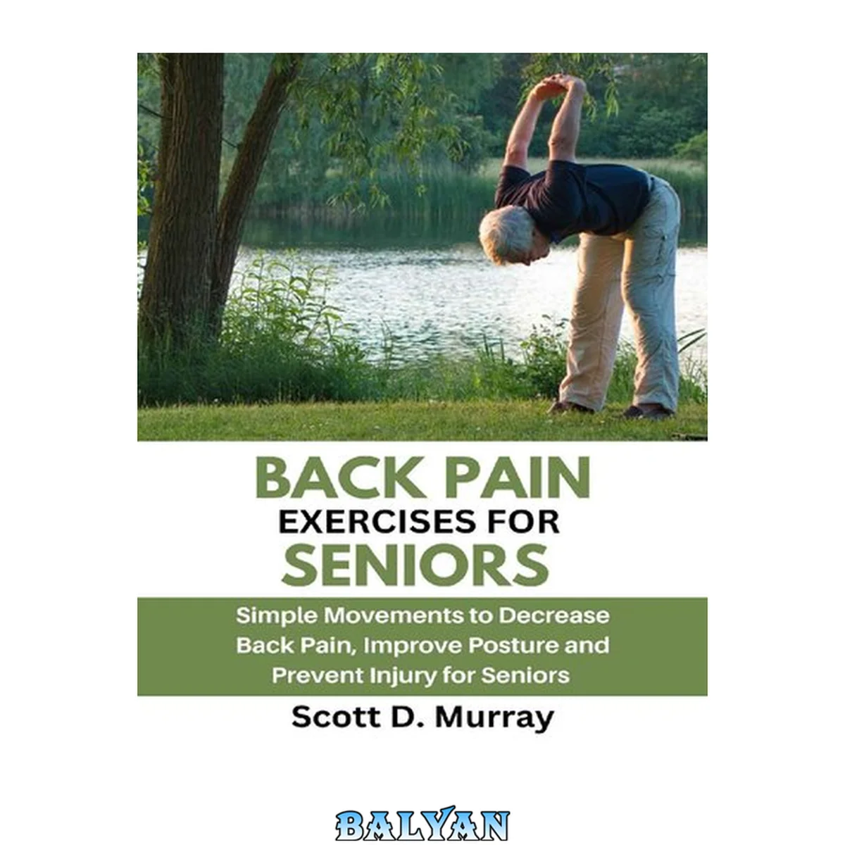 جلد کتاب Back Pain Exercises for Seniors