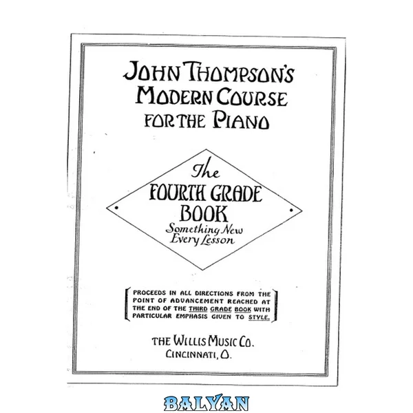 Modern course for piano 4th grade
