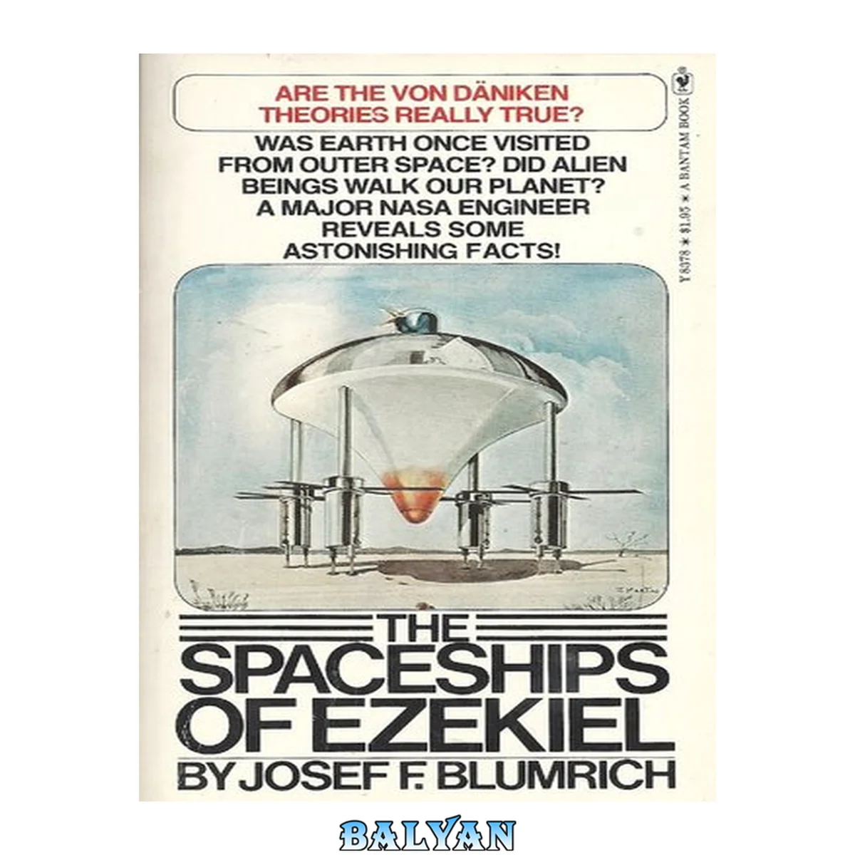 جلد کتاب The Spaceships of Ezekiel