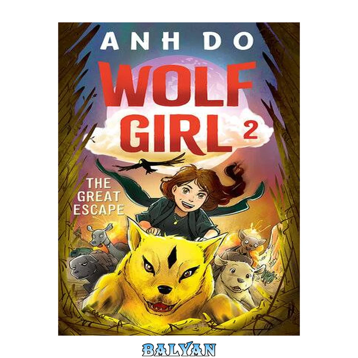 جلد کتاب Wolf Girl Book 2: The Great Escape