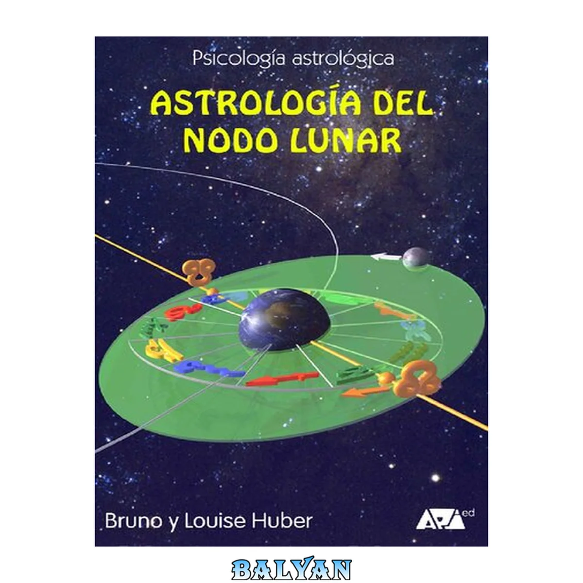 جلد کتاب Astrología del Nodo Lunar