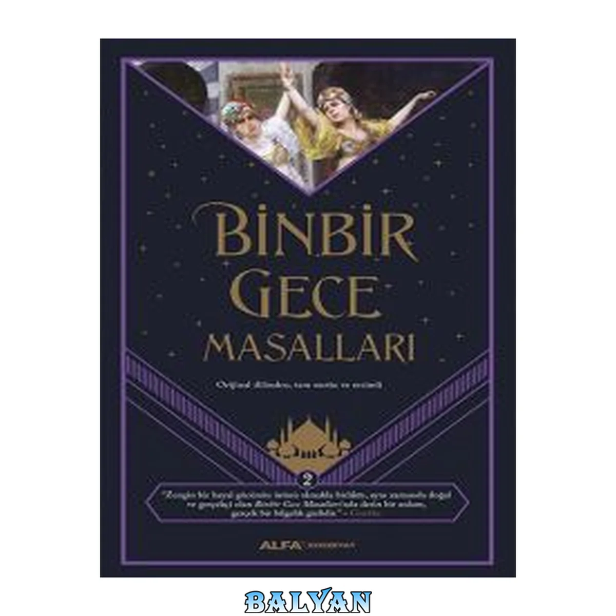 جلد کتاب Binbir Gece Masalları 2