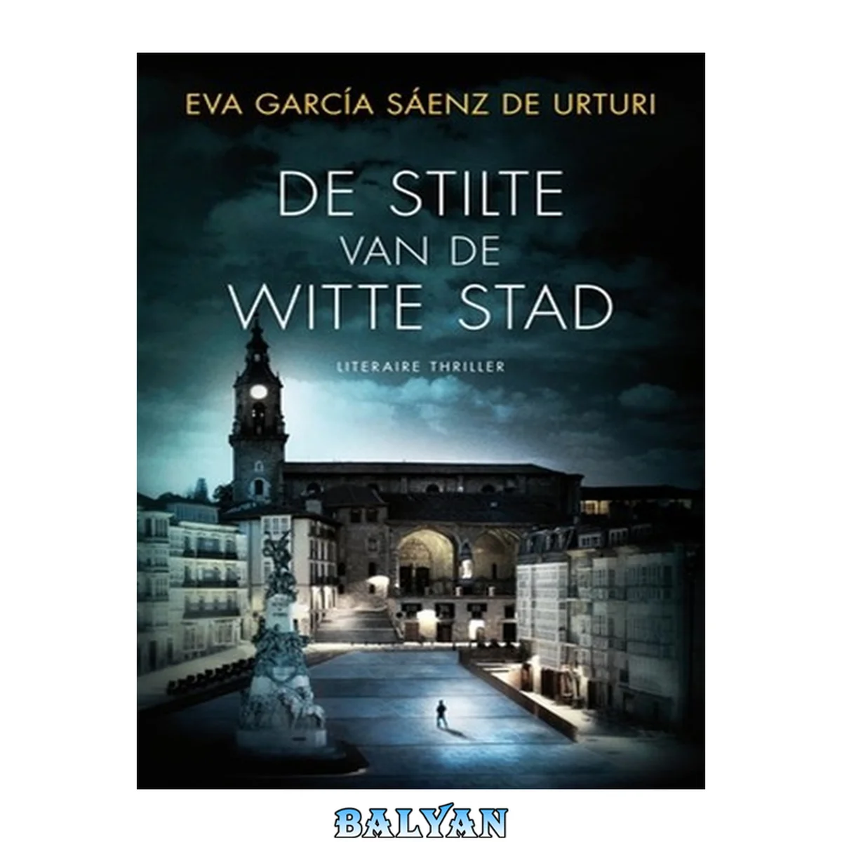 جلد کتاب De stilte van de witte stad