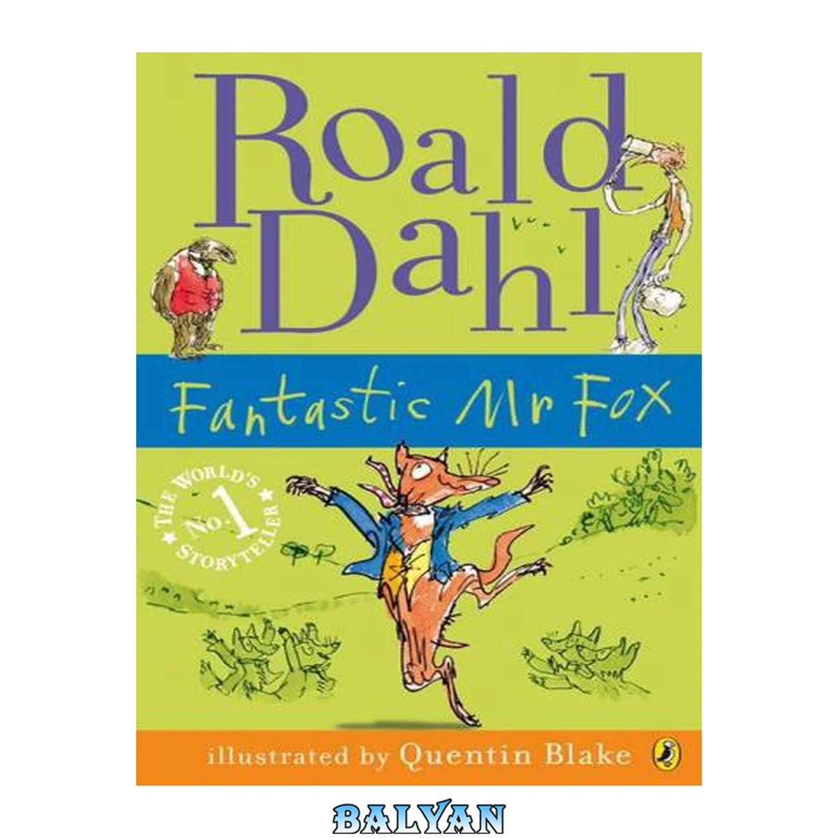 جلد کتاب Fantastic Mr Fox (illustrated)