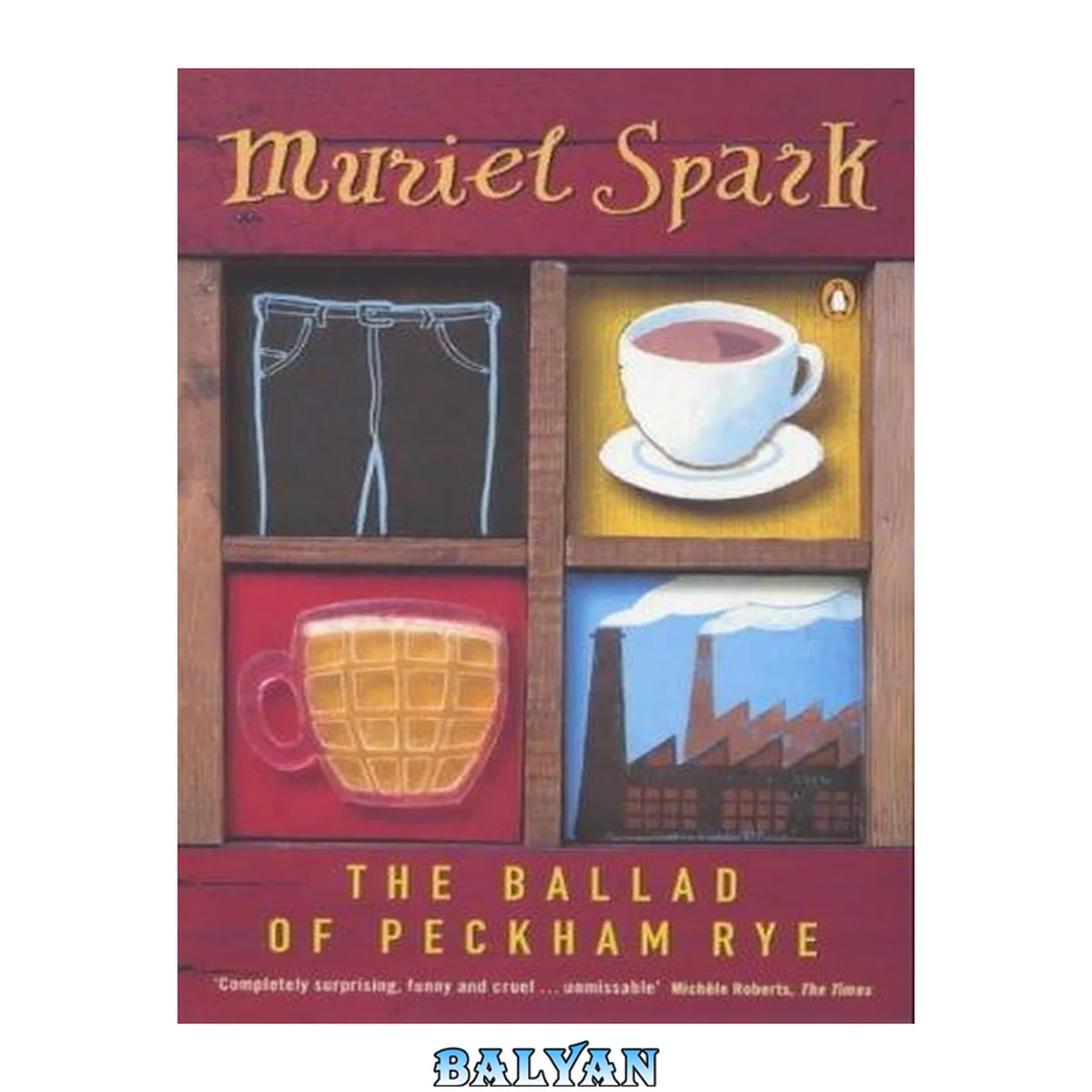 جلد کتاب The Ballad of Peckham Rye