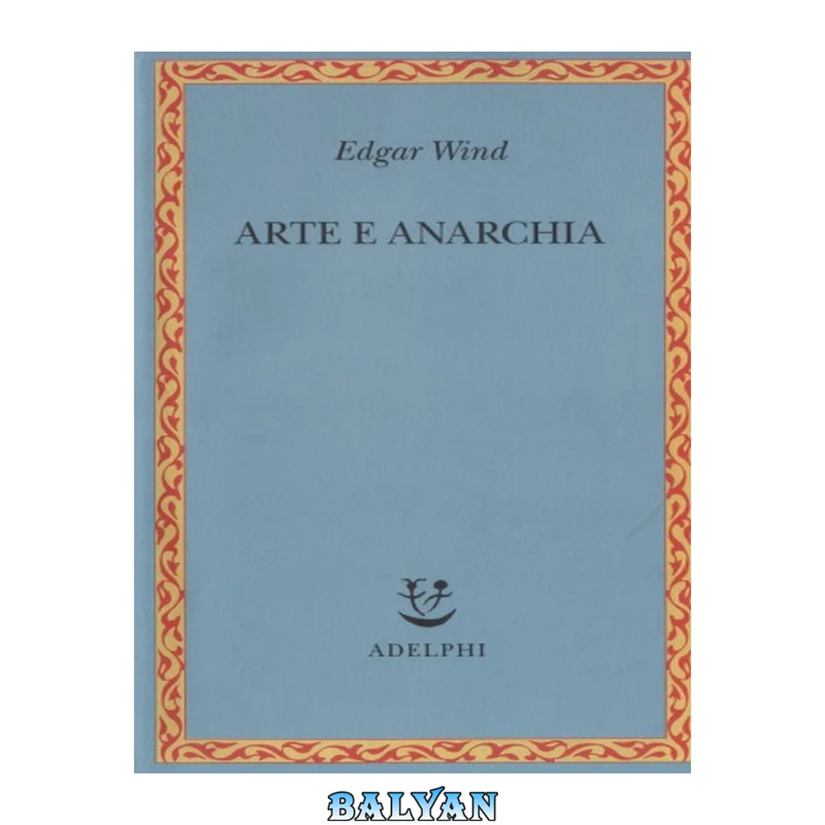 جلد کتاب Arte e Anarchia