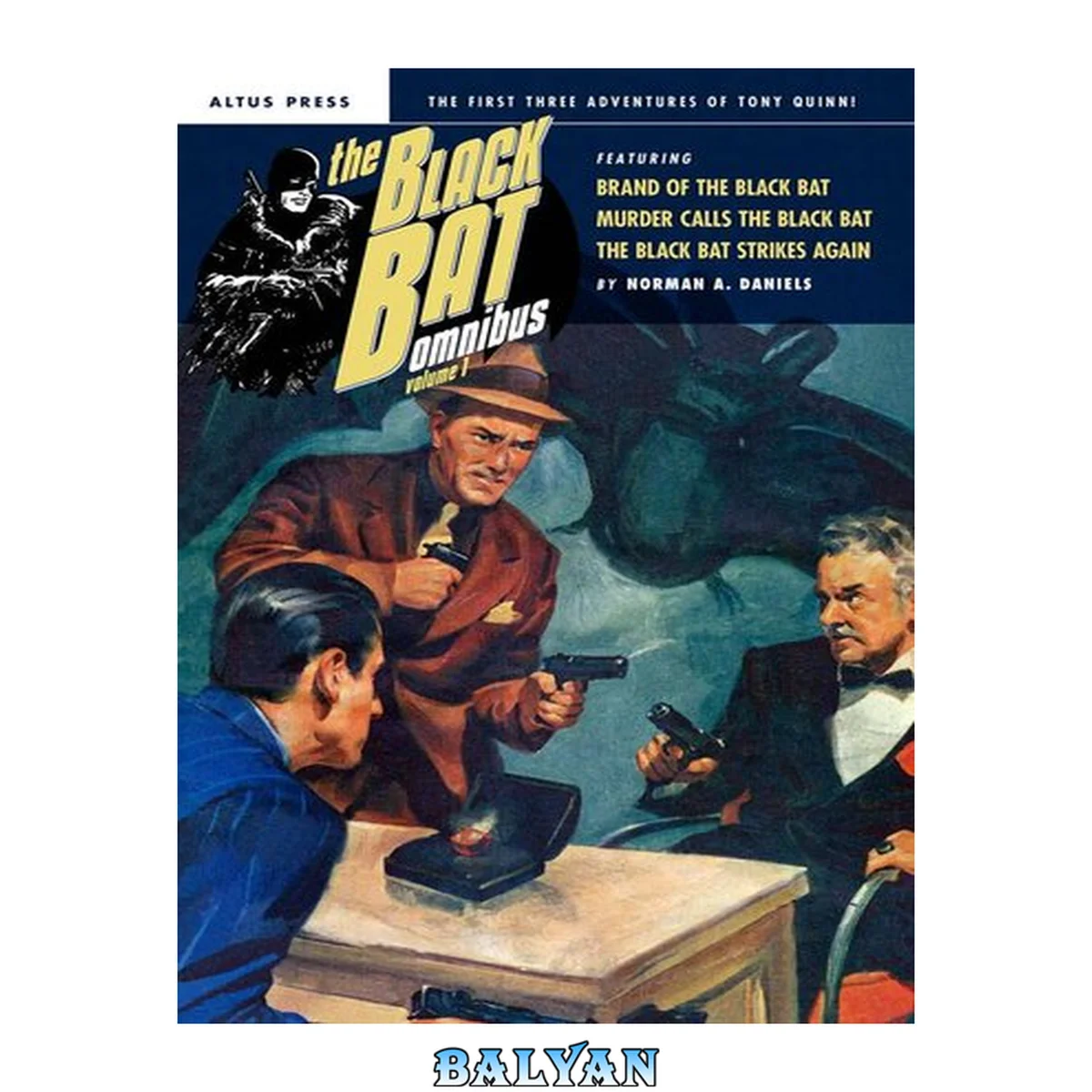 جلد کتاب The Black Bat Omnibus Volume 1 (Annotated)