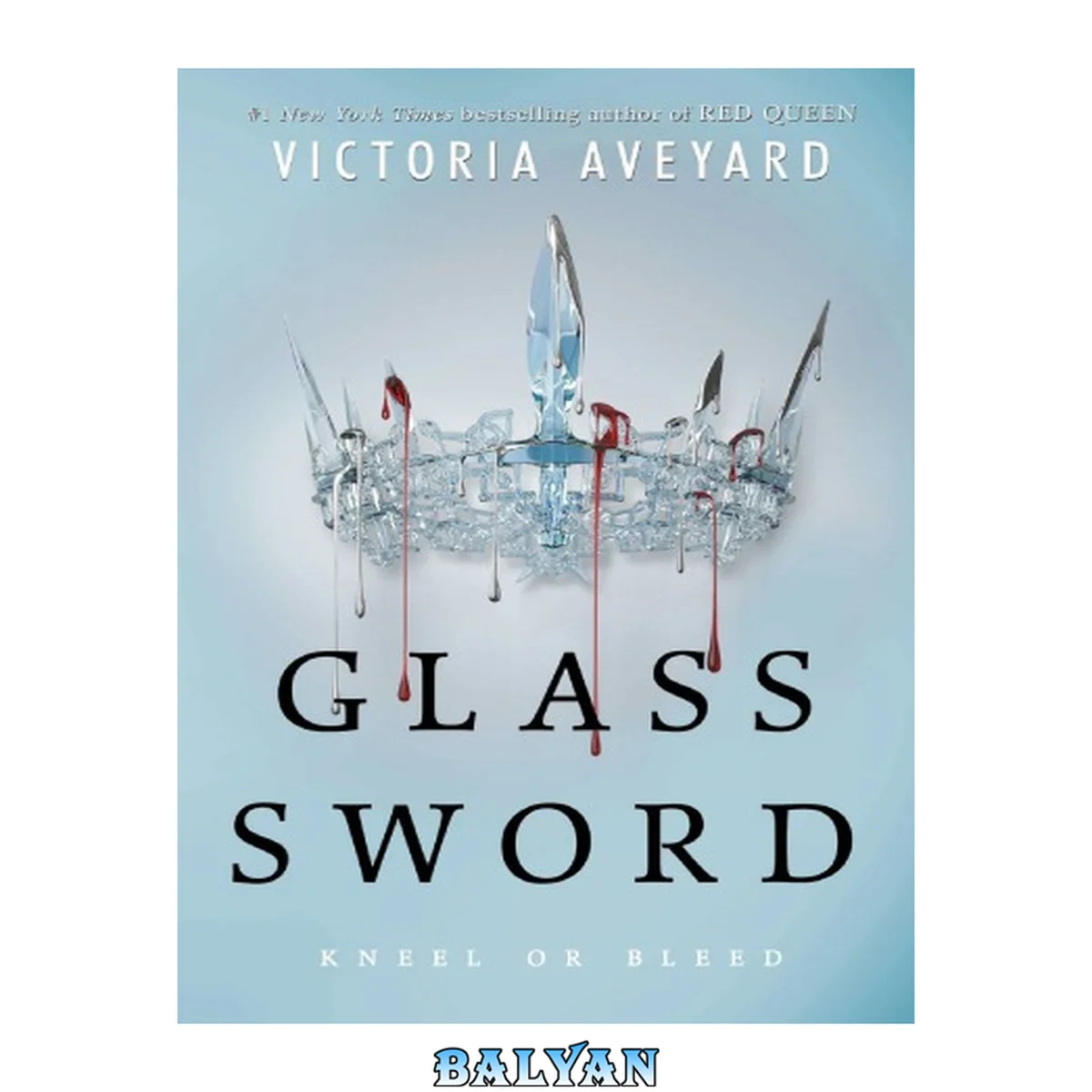 جلد کتاب Glass Sword