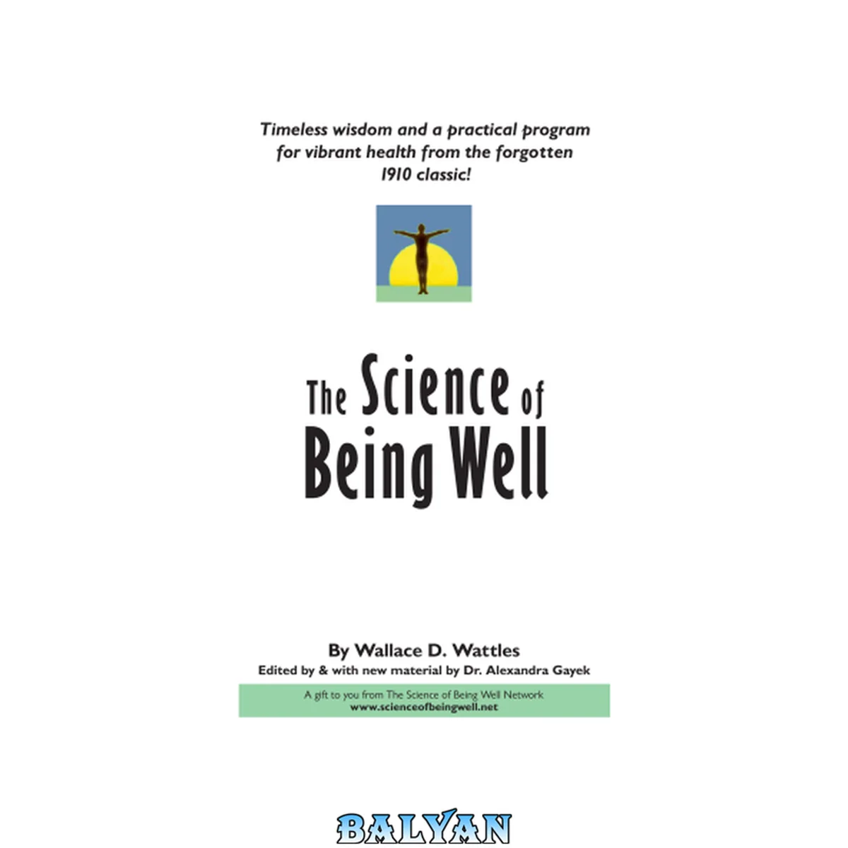 جلد کتاب The Science of Being Well