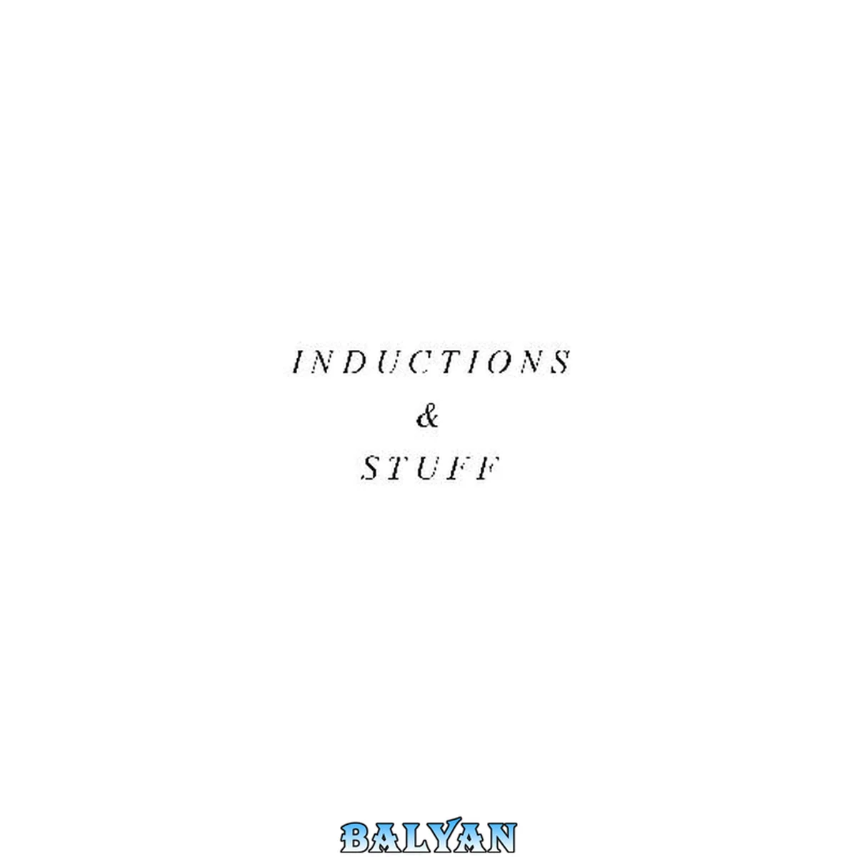 جلد کتاب Hypnotic Inductions