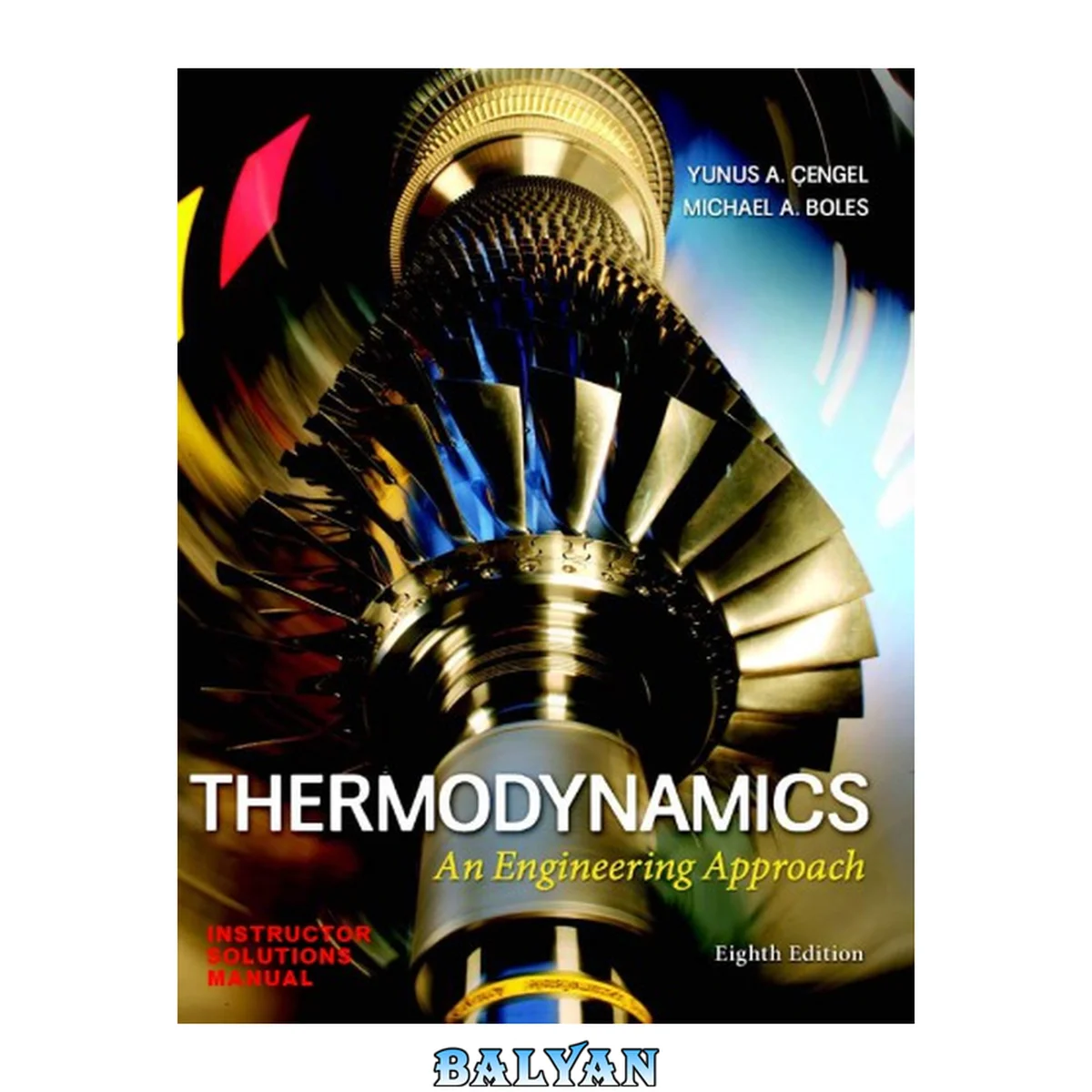 جلد کتاب Thermodynamics An Engineering Approach soln