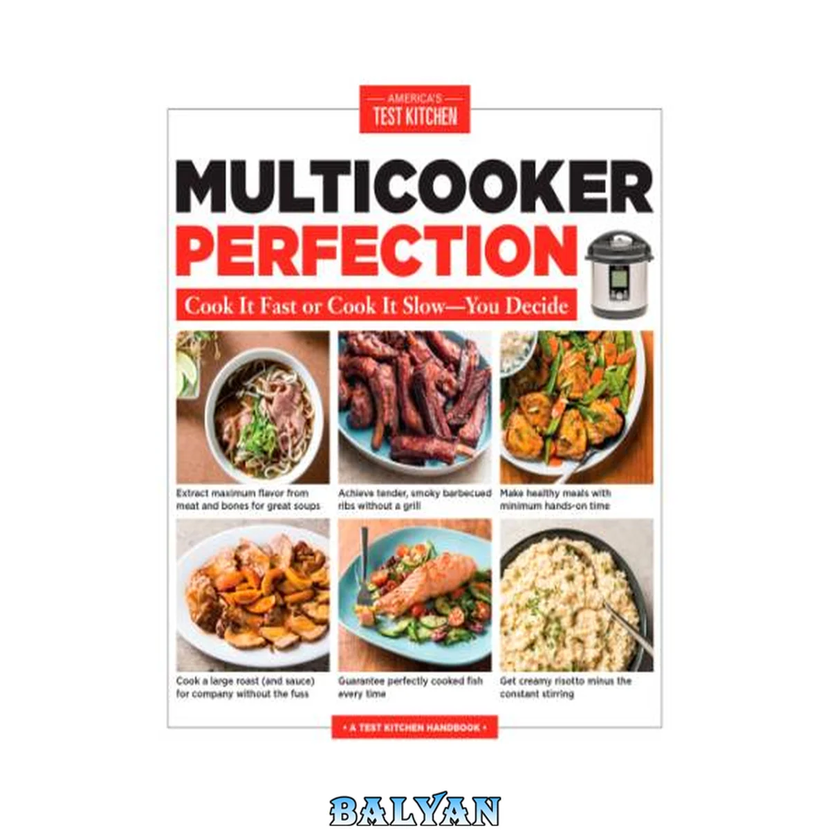 جلد کتاب Multicooker Perfection : Cook It Fast or Cook It Slow-You Decide