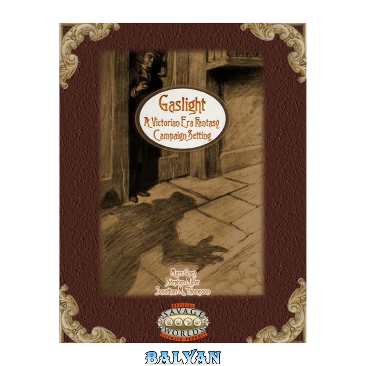جلد کتاب Savage Worlds: Gaslight - A Victorian Era Fantasy Campaign Setting