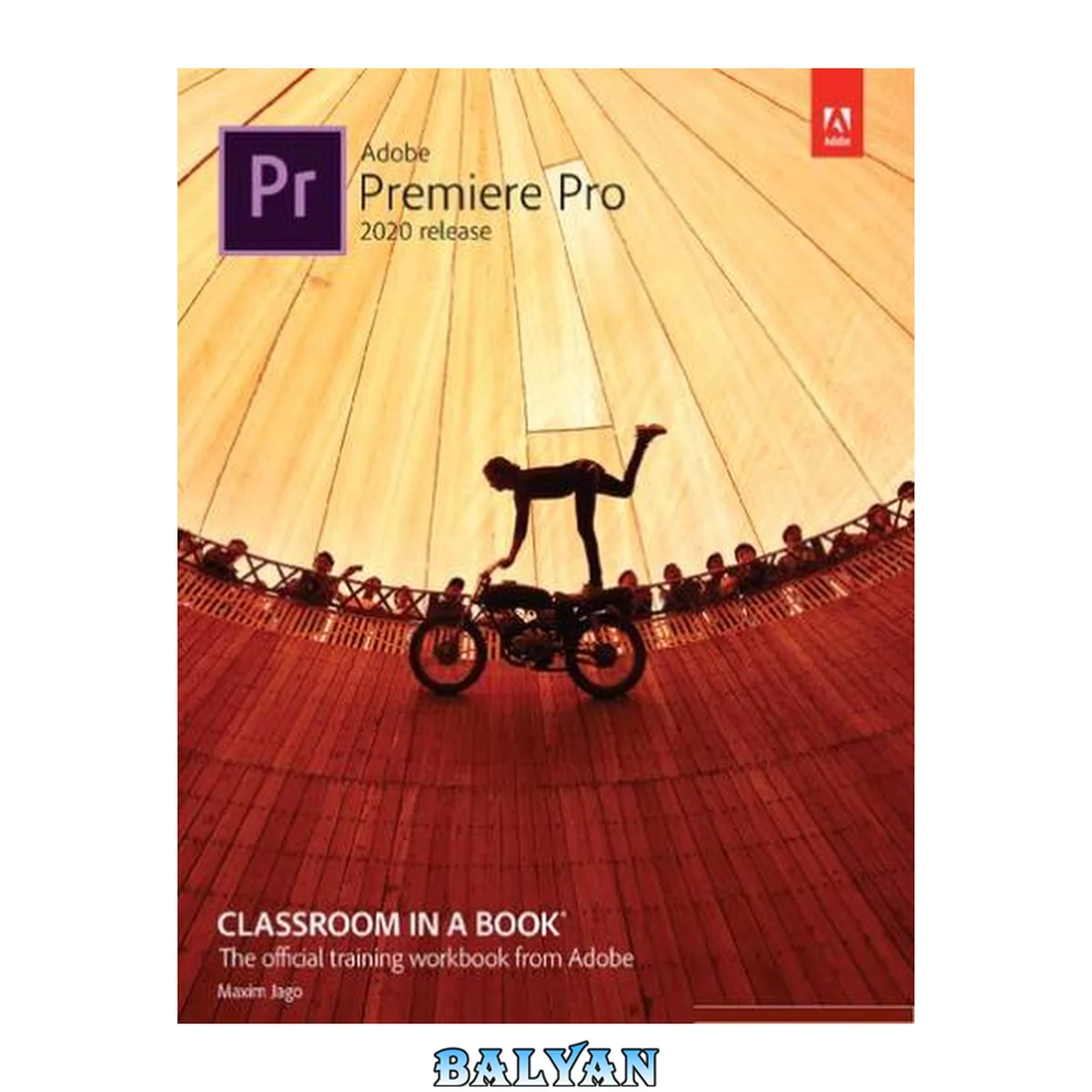 جلد کتاب Adobe Premiere Pro 2020 release : classroom in a book, the official training workbook from Adobe