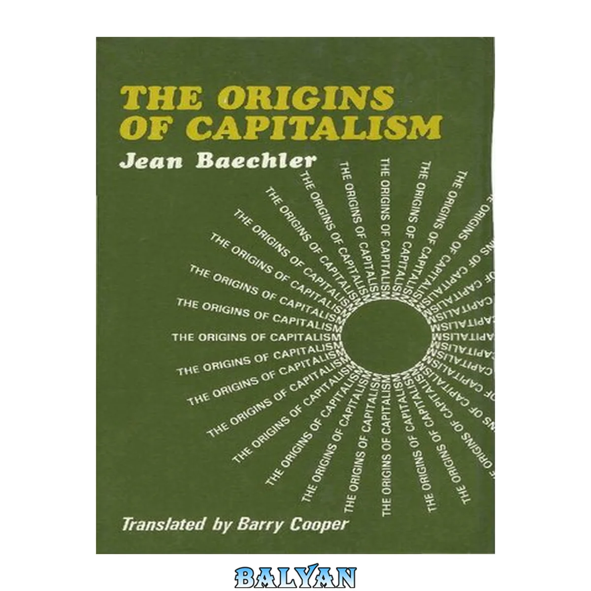 جلد کتاب The Origins of Capitalism