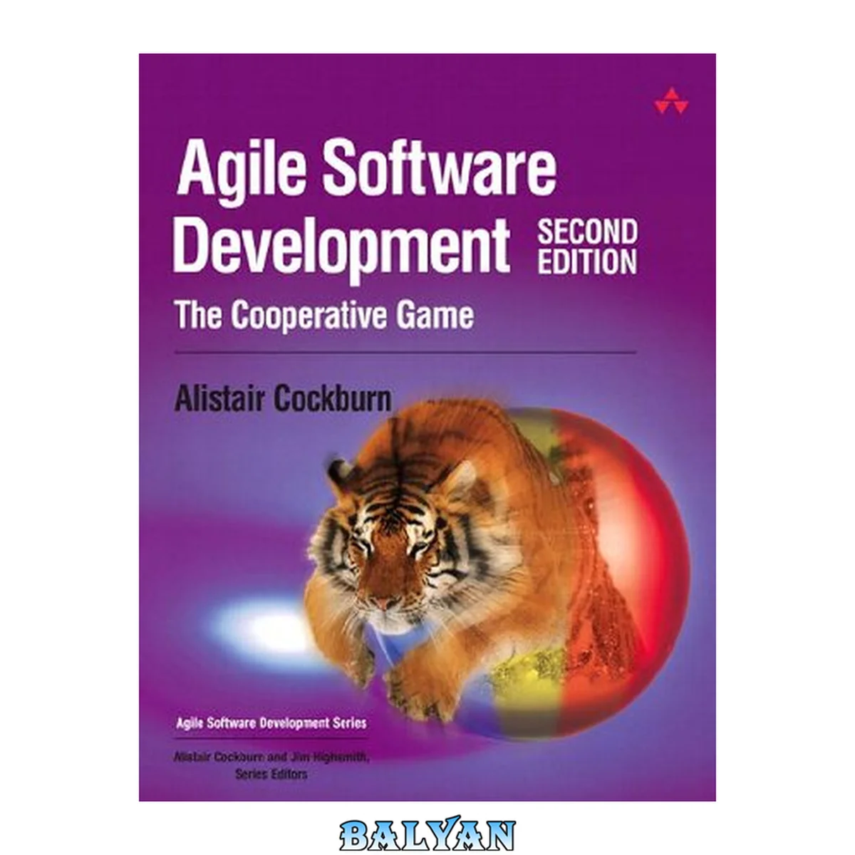 جلد کتاب Agile Software Development: The Cooperative Game (2nd Edition) (The Agile Software Development Series)