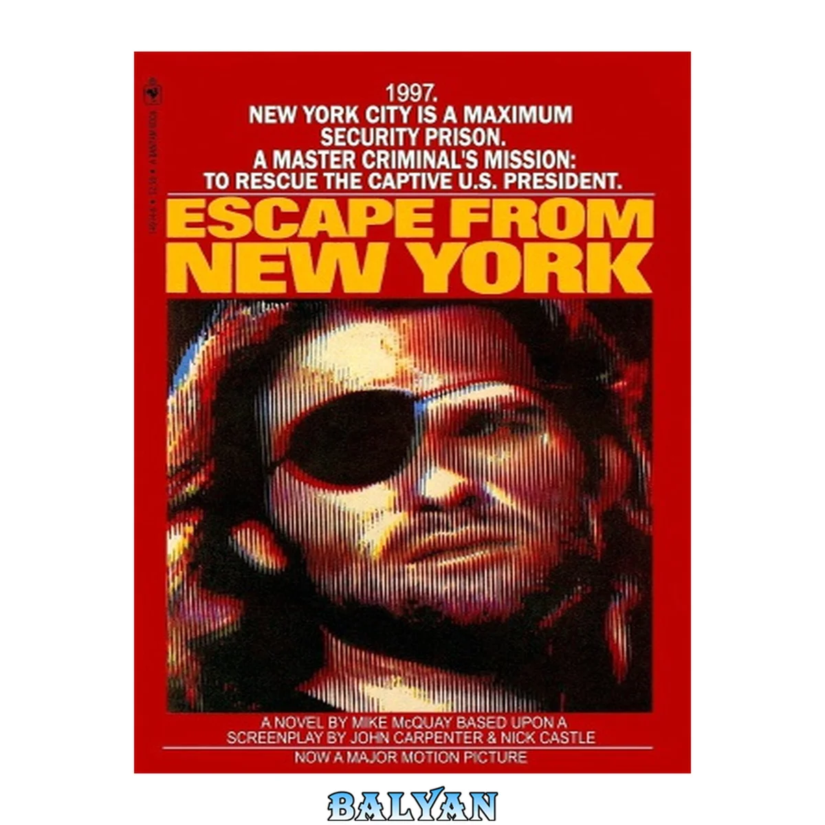 جلد کتاب Escape from New York : a novel