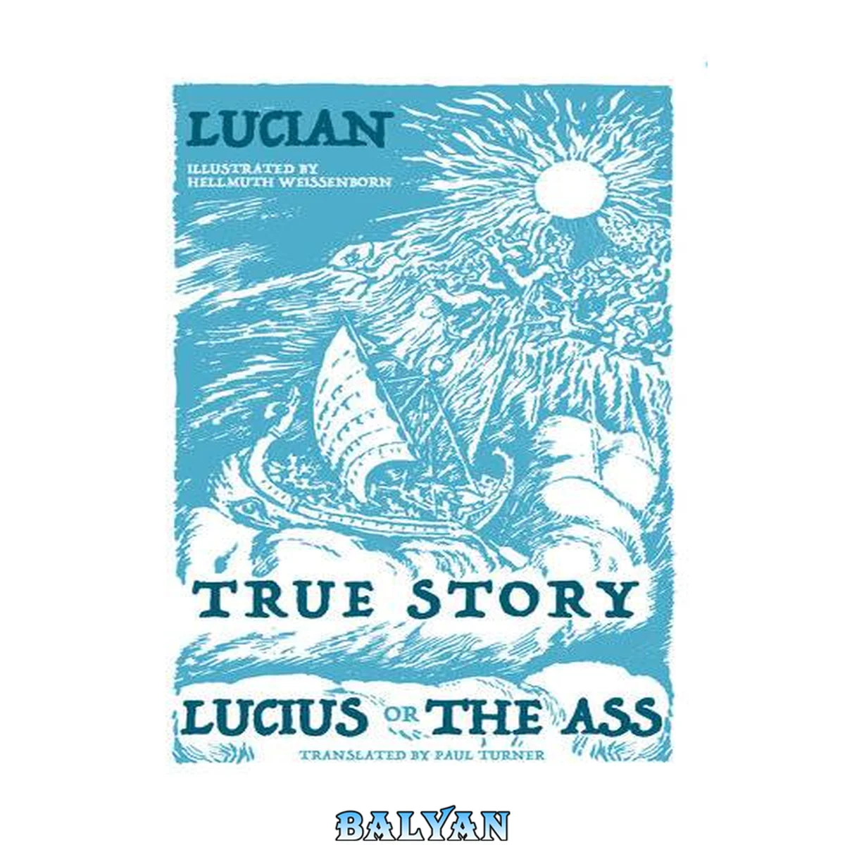 جلد کتاب True History - Lucius, or The Ass