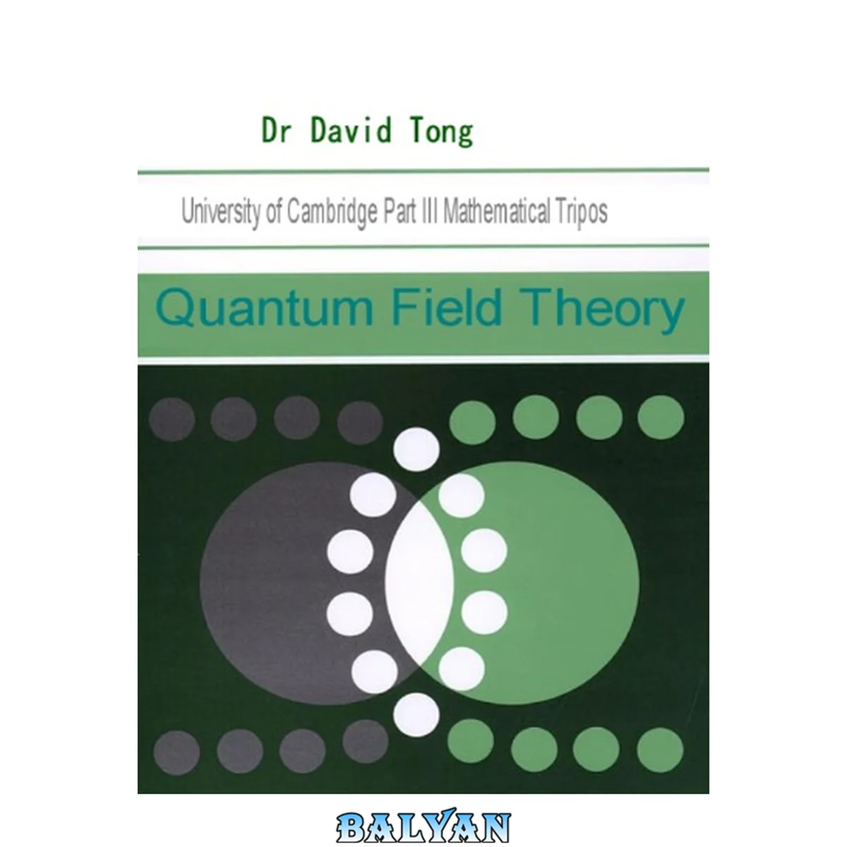 جلد کتاب Quantum Field Theory [Lect. Notes, Cambridge Univ.]