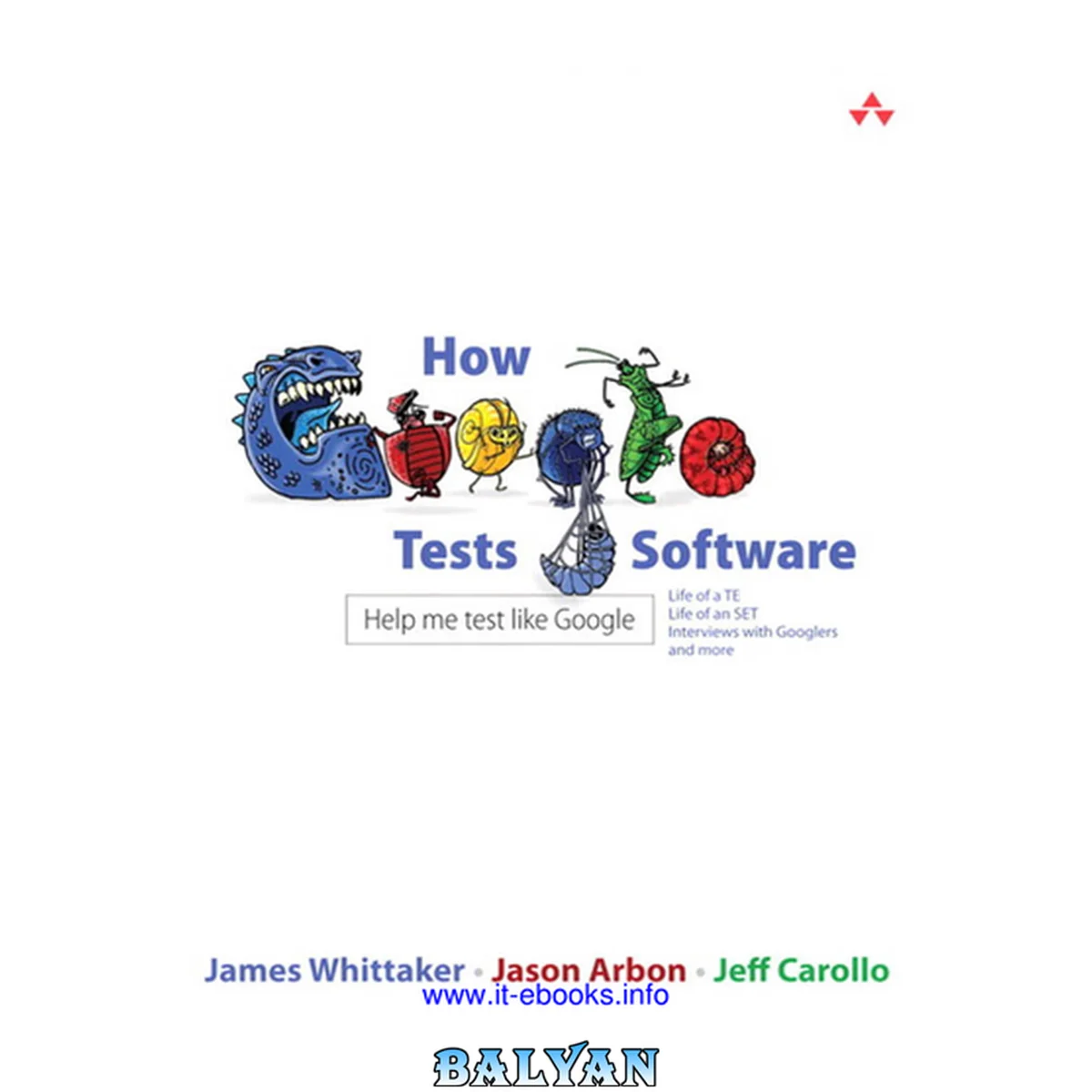 جلد کتاب How Google Tests Software