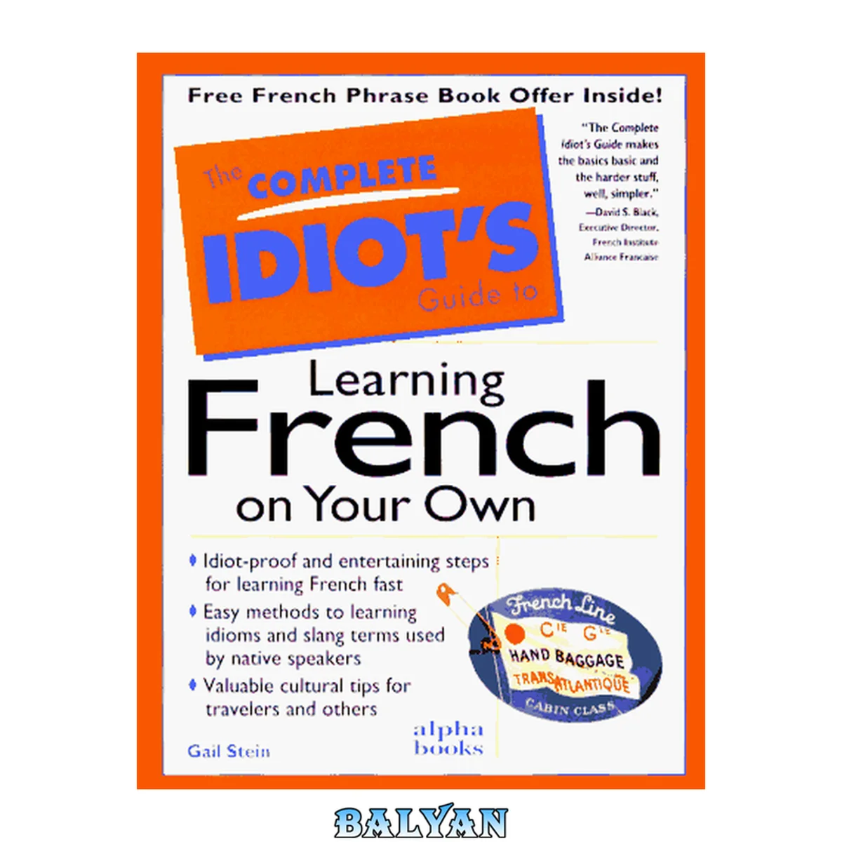 جلد کتاب The Complete Idiot's Guide to Learning French on Your Own (Complete Idiot's Guides) (French Edition)