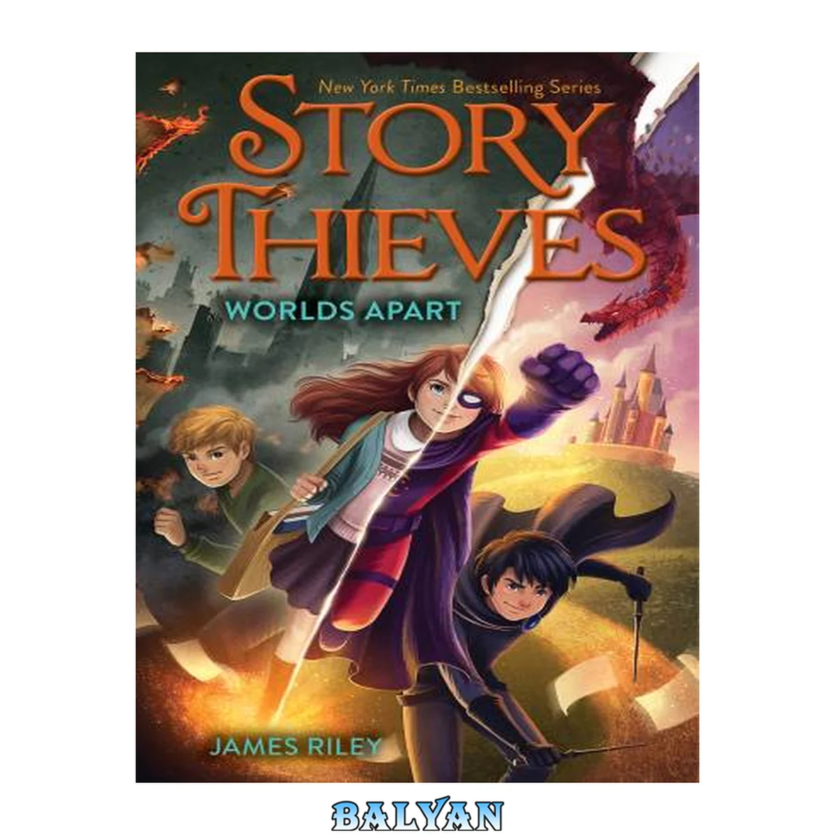 جلد کتاب Worlds apart. (Story thieves, vol. 5.)