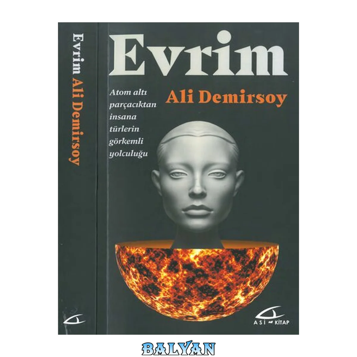 جلد کتاب Evrim: Atom Altı Parçacıktan İnsana Türlerin Görkemli Yolculuğu
