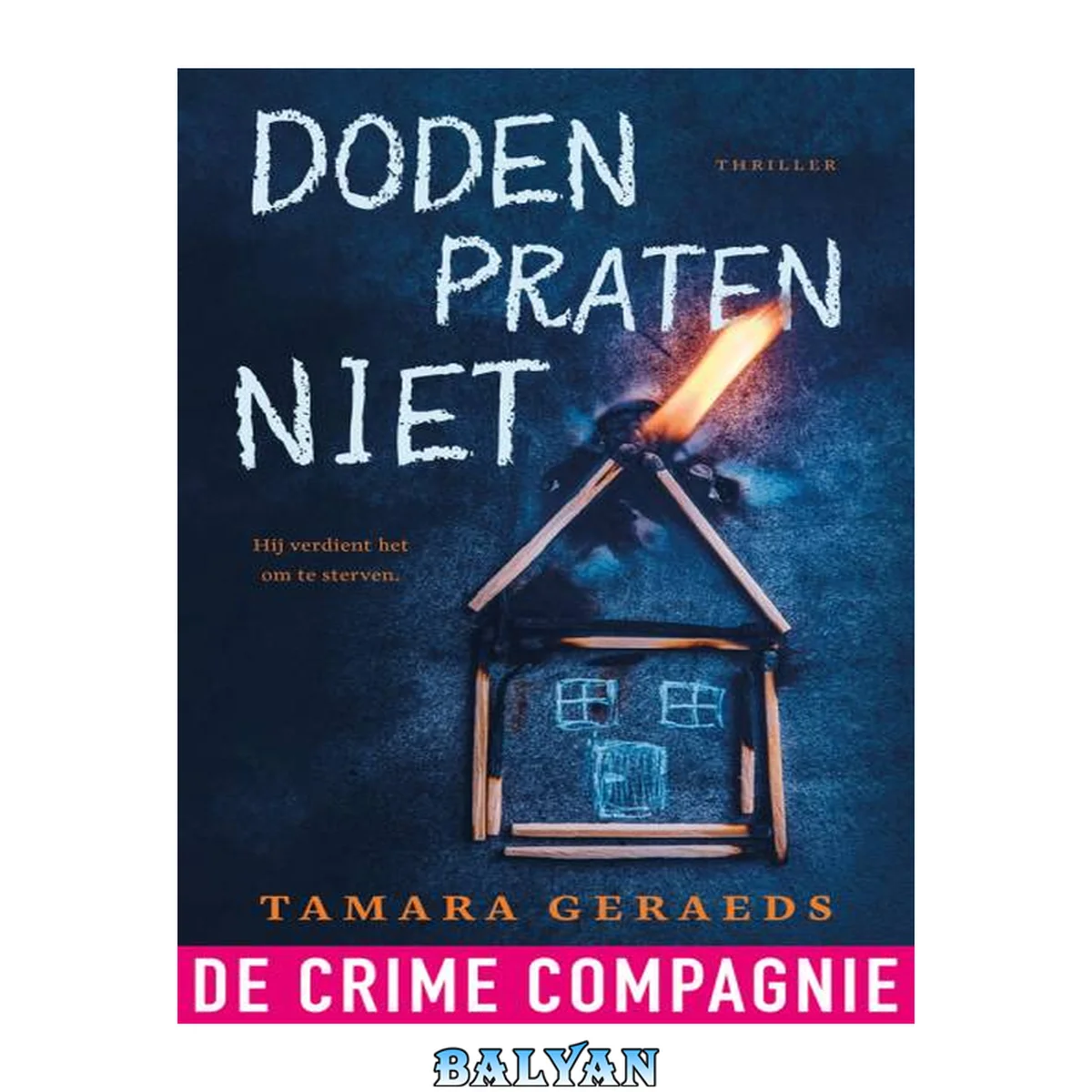 جلد کتاب Doden praten niet (Dutch Edition)