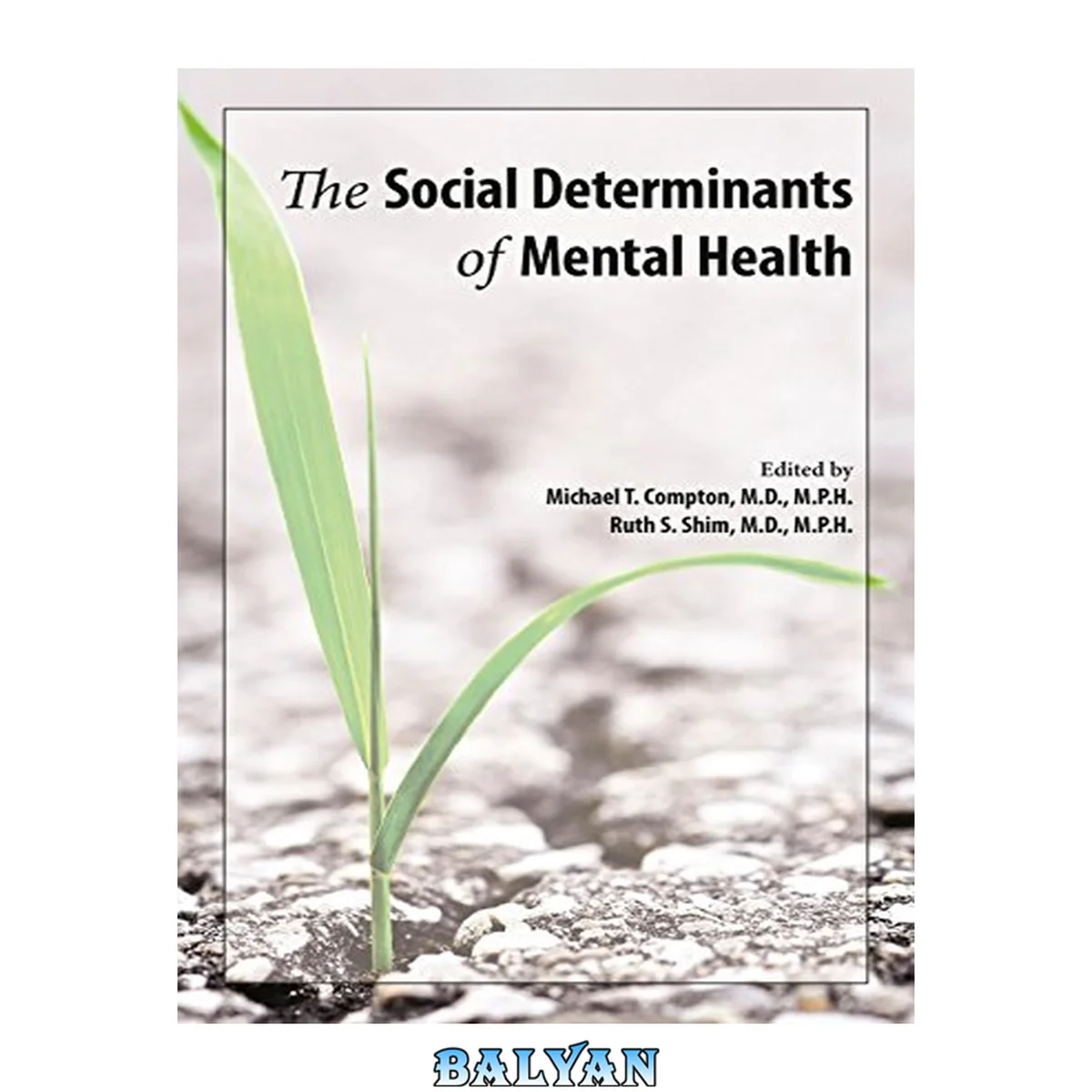 جلد کتاب The social determinants of mental health