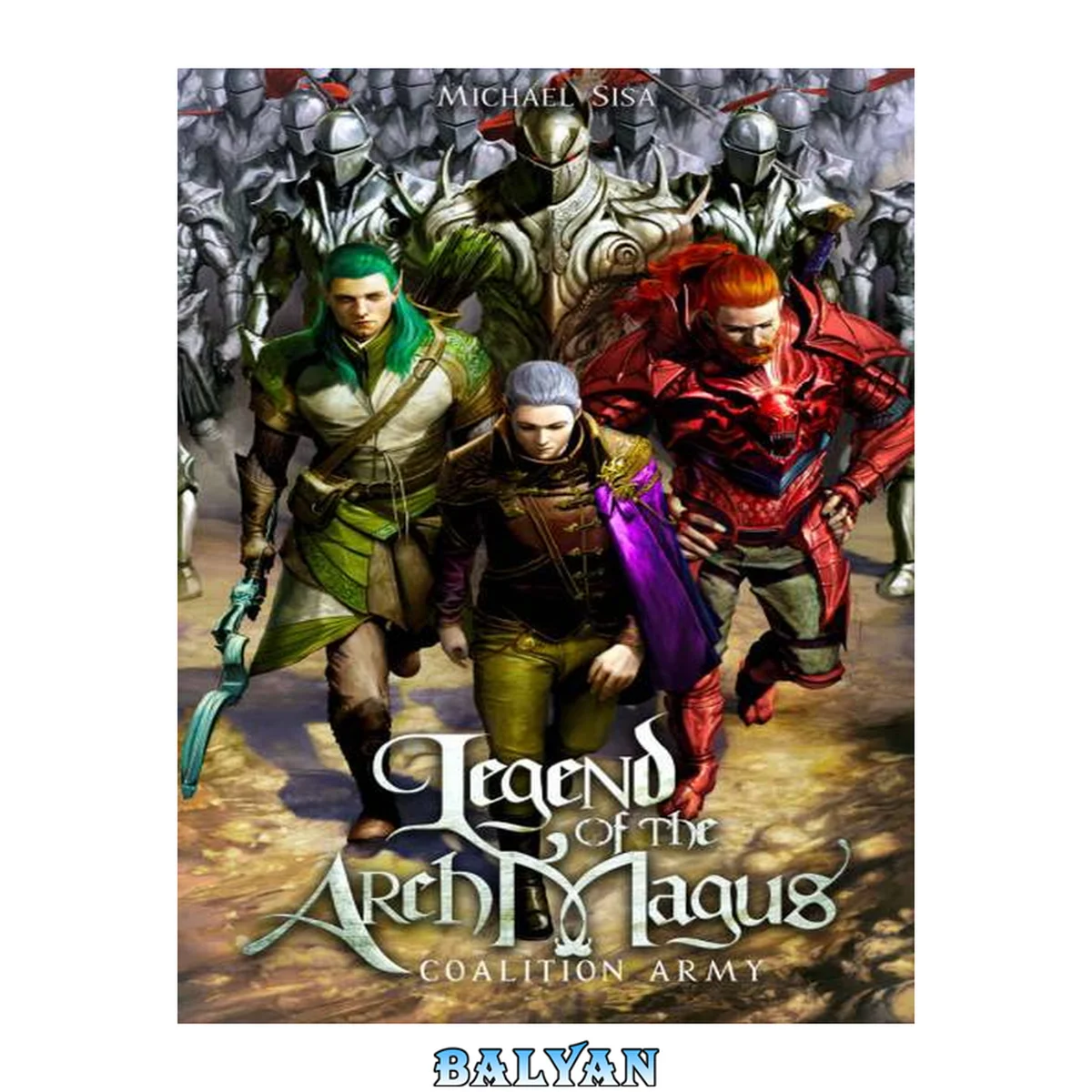 جلد کتاب Legend of the Arch Magus: Coalition Army
