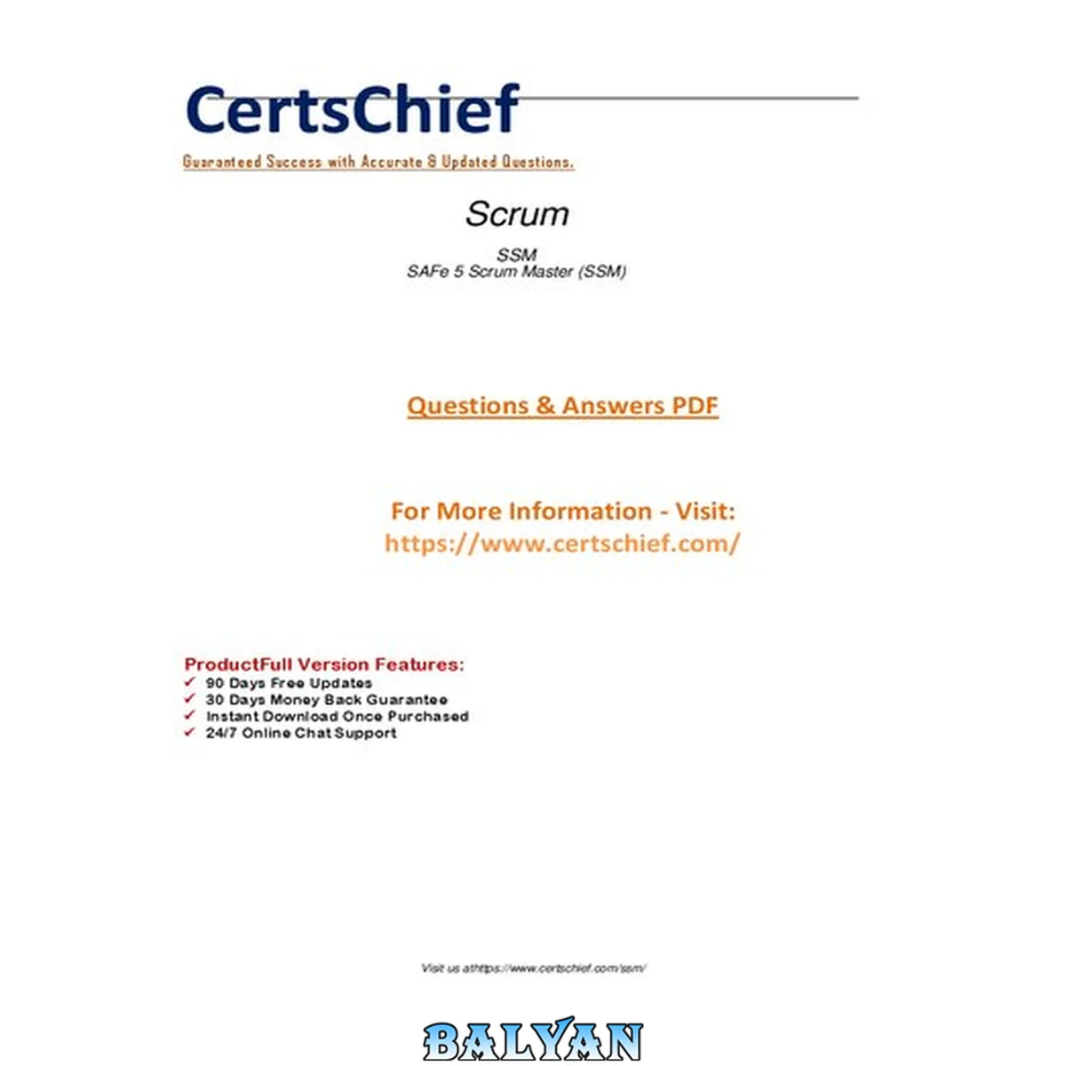 جلد کتاب Get certified as a SAFe 5 Scrum Master with our comprehensive exam prep. Ace the SSM exam with our expert guidance and pass with flying colors. Start now! 1