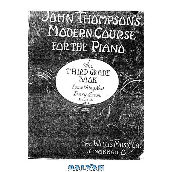 Modern course for piano 3rd grade