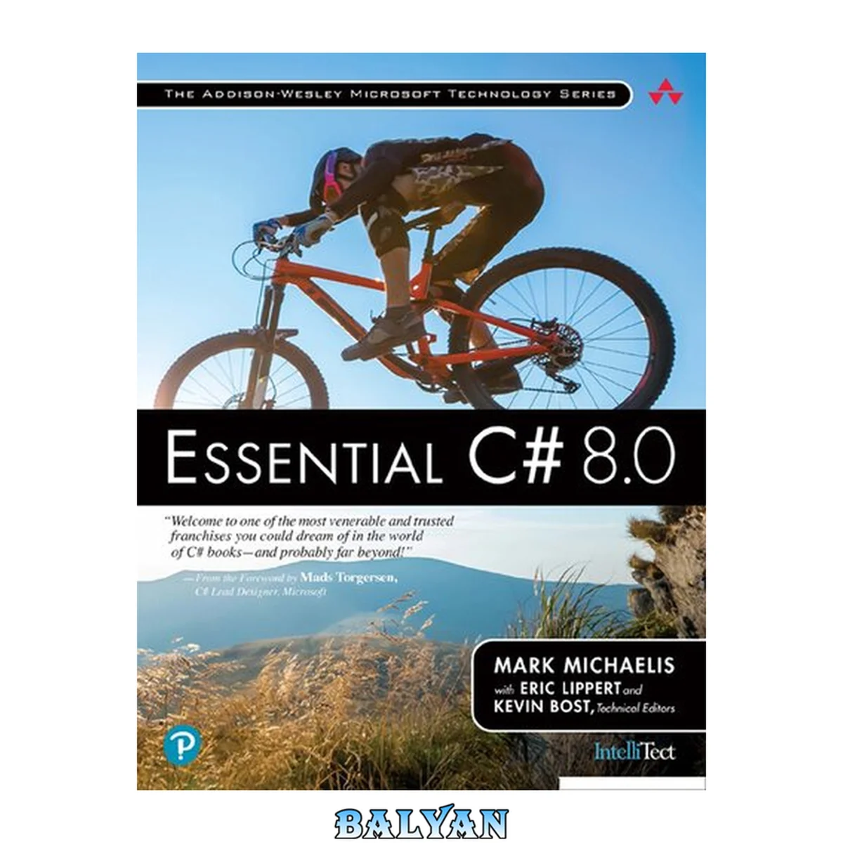 جلد کتاب Essential C# 8.0 (Addison-Wesley Microsoft Technology Series)